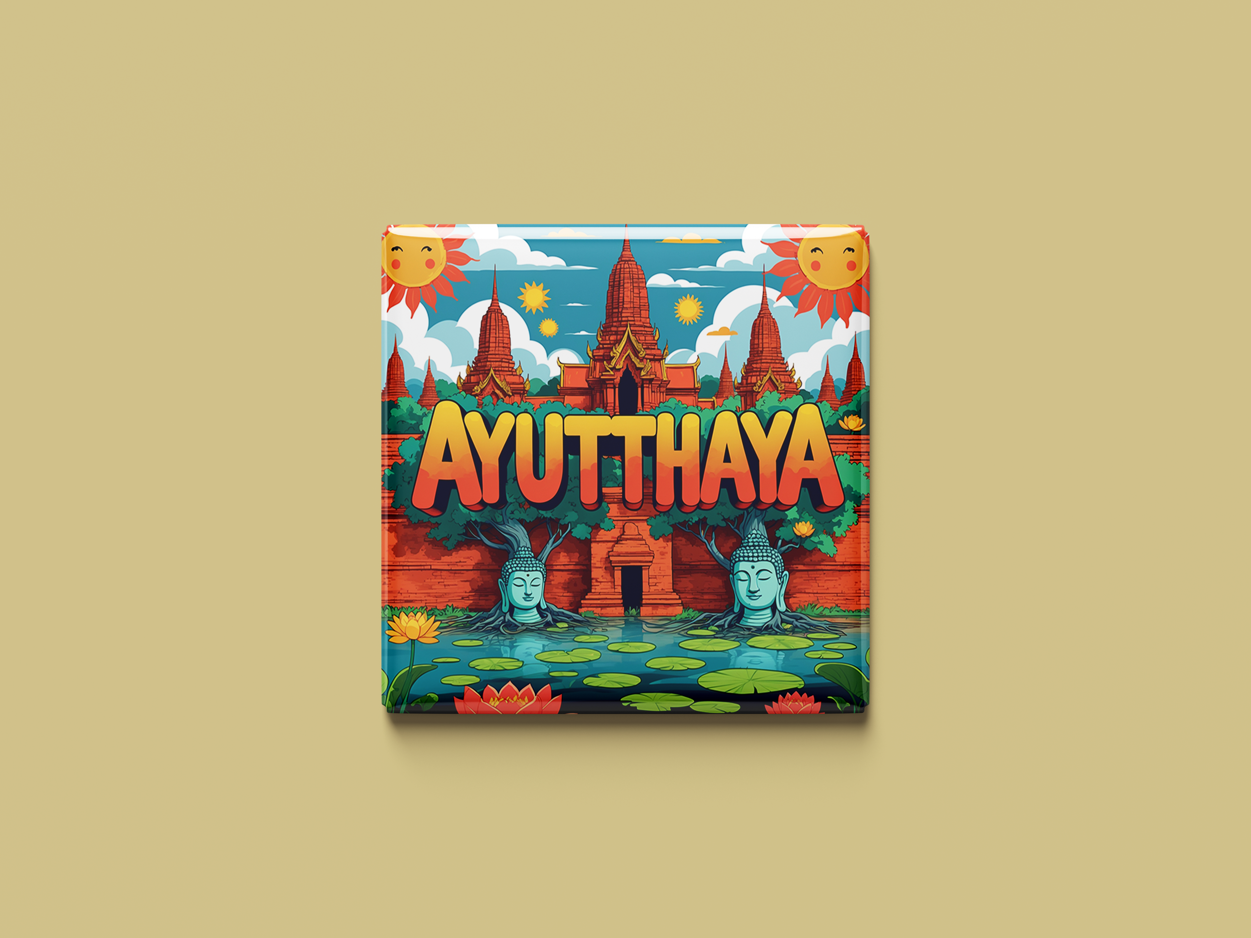 Magnetkollektion Ayutthaya