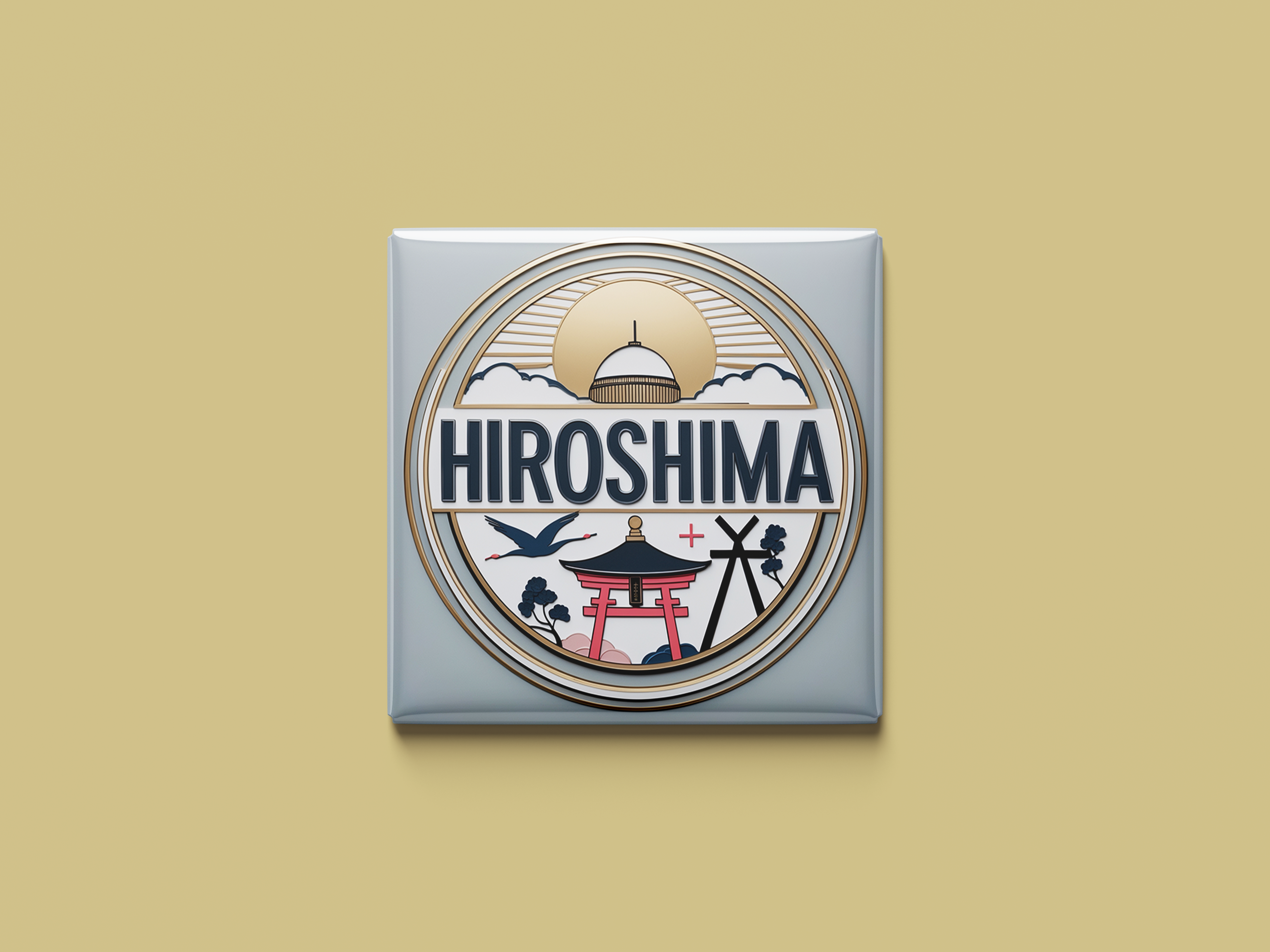 Magnetkollektion Hiroshima