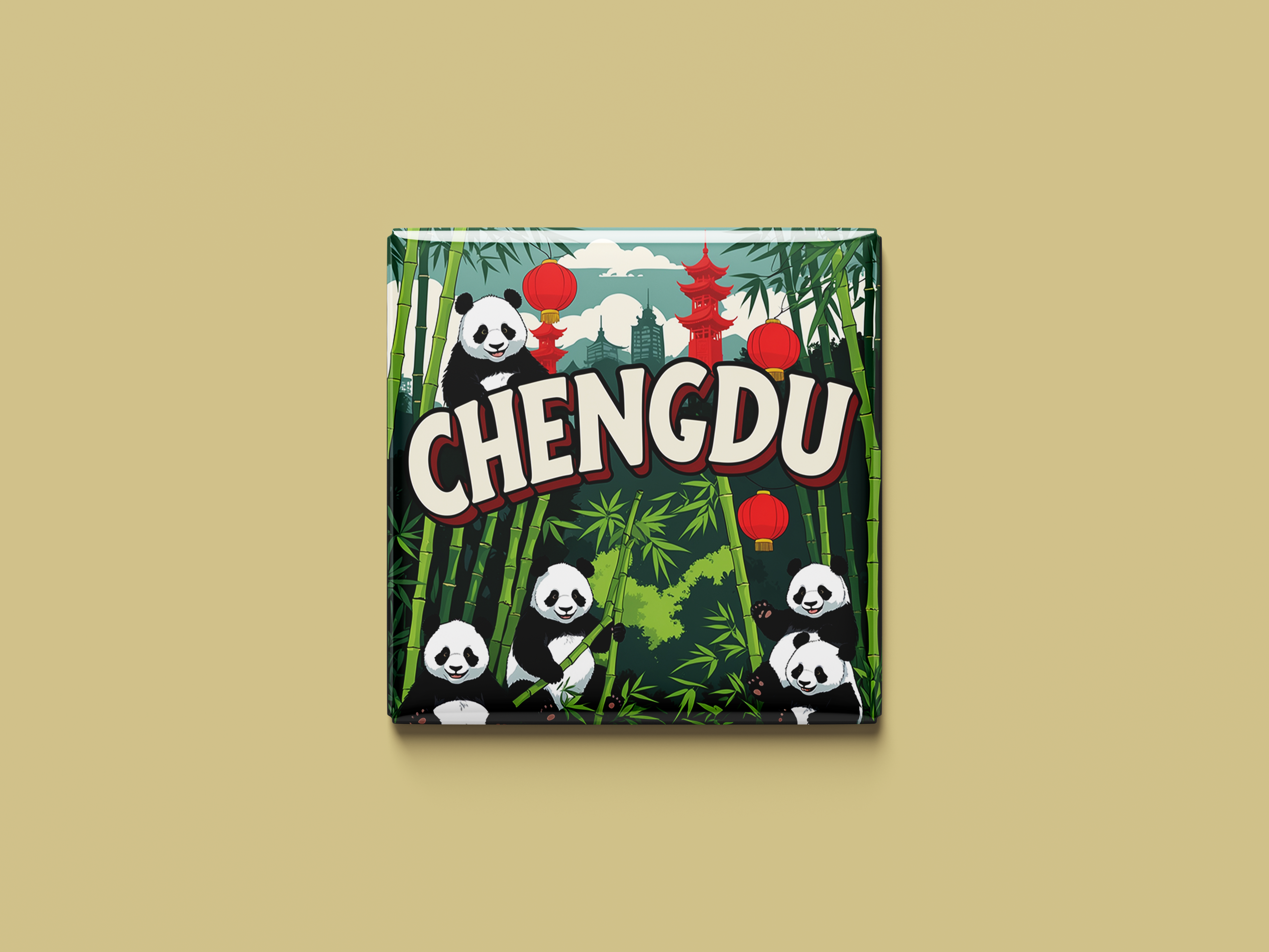 Magnetkollektion Chengdu