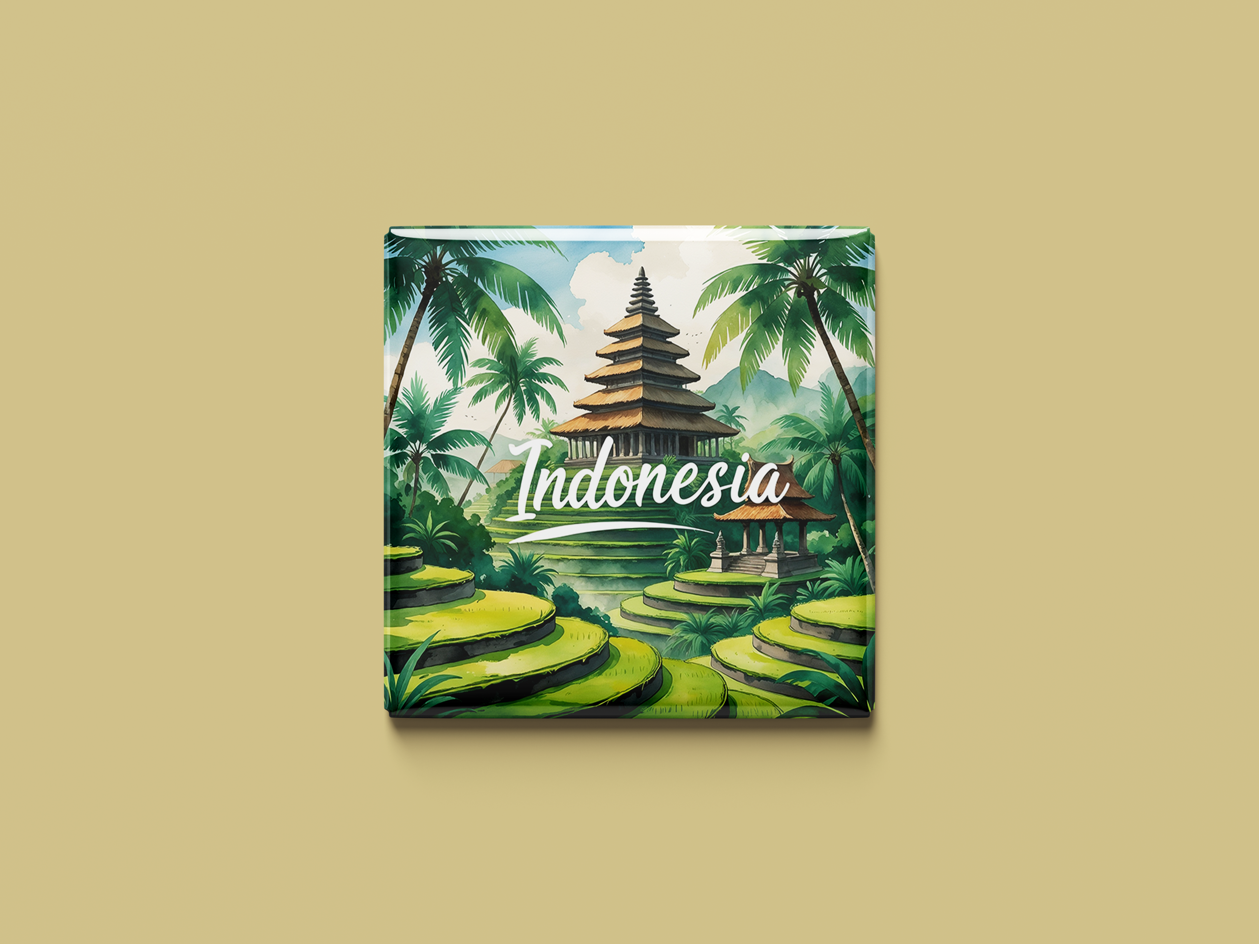 Indonesien Magnetkollektion