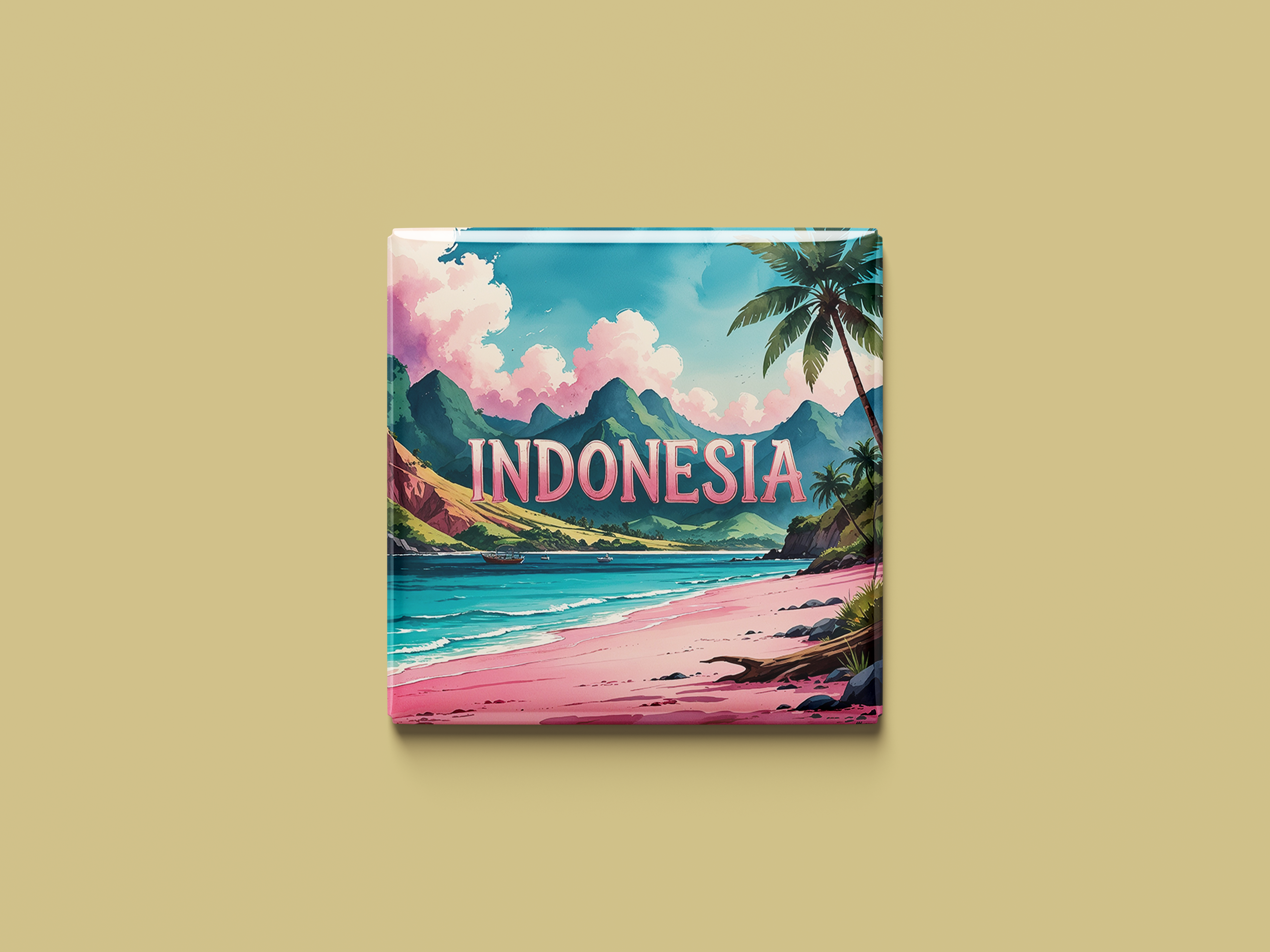 Indonesien Magnetkollektion