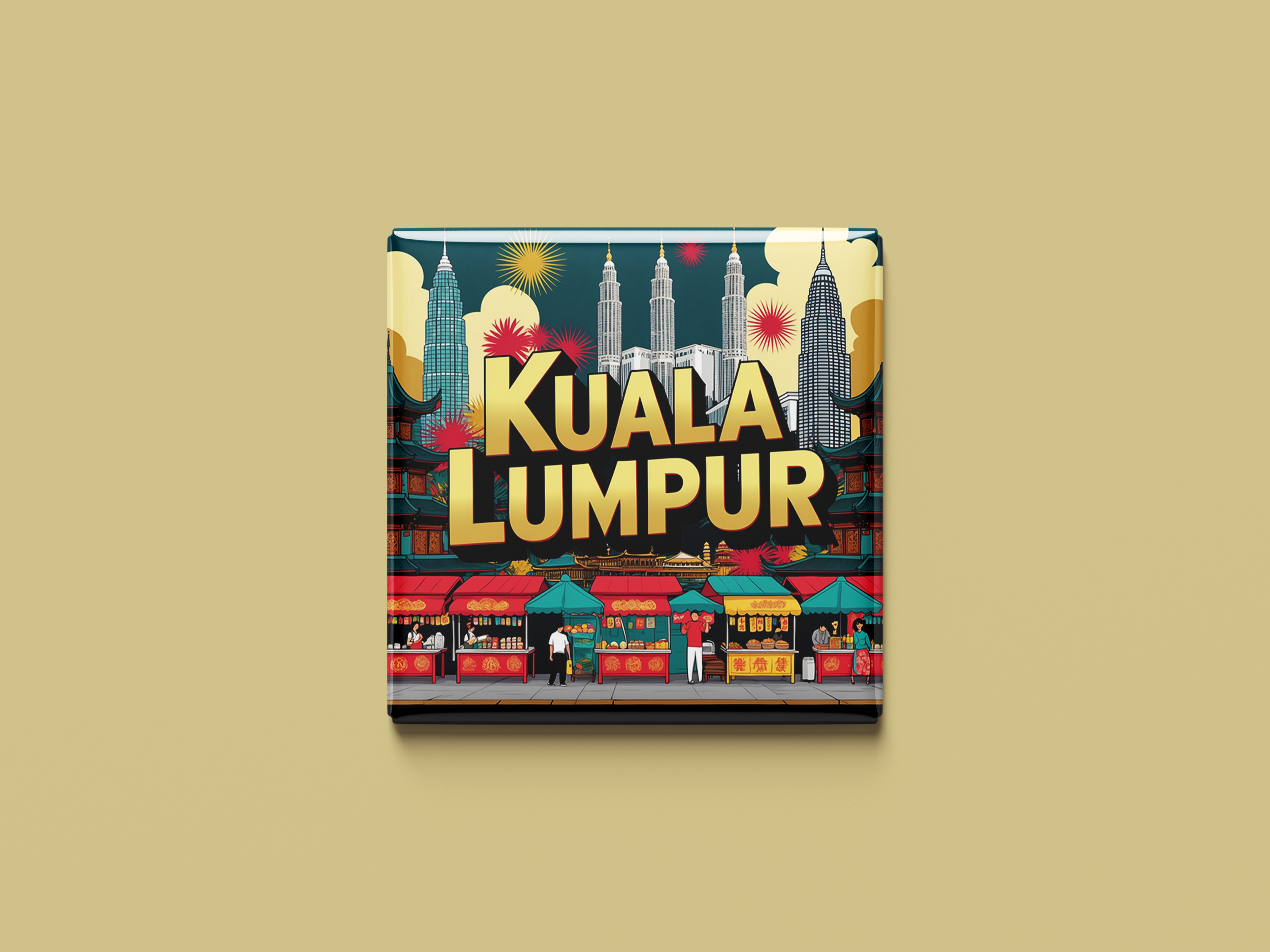 Magnetkollektion Kuala Lumpur