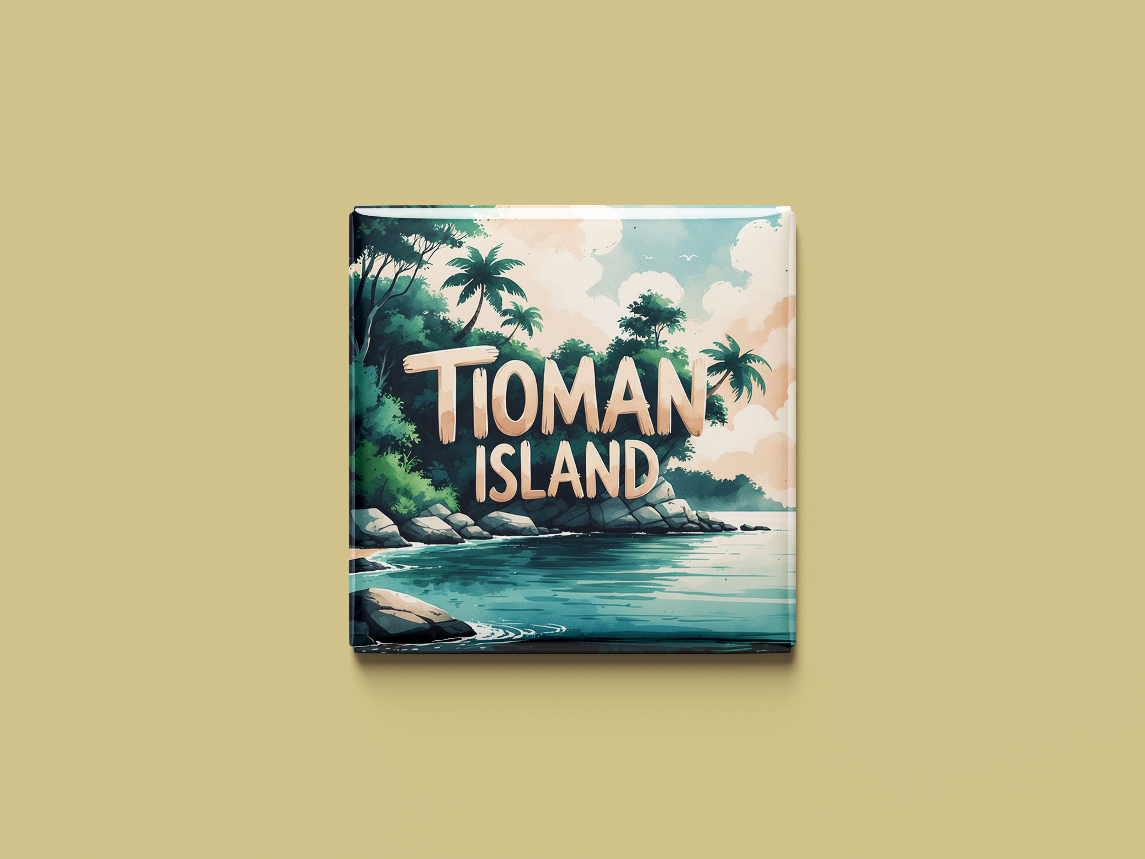 Magnetkollektion Tioman-Insel