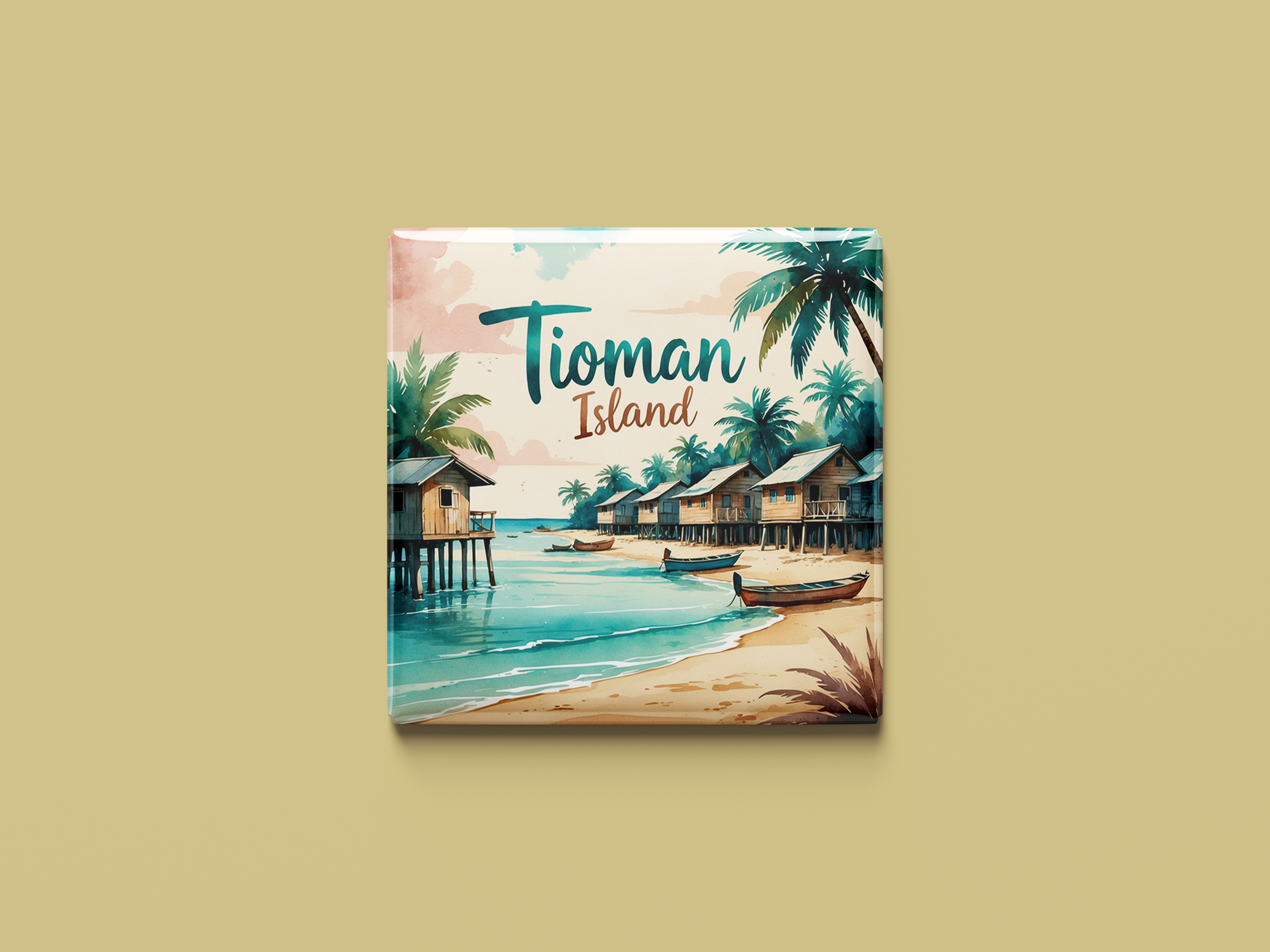 Magnetkollektion Tioman-Insel