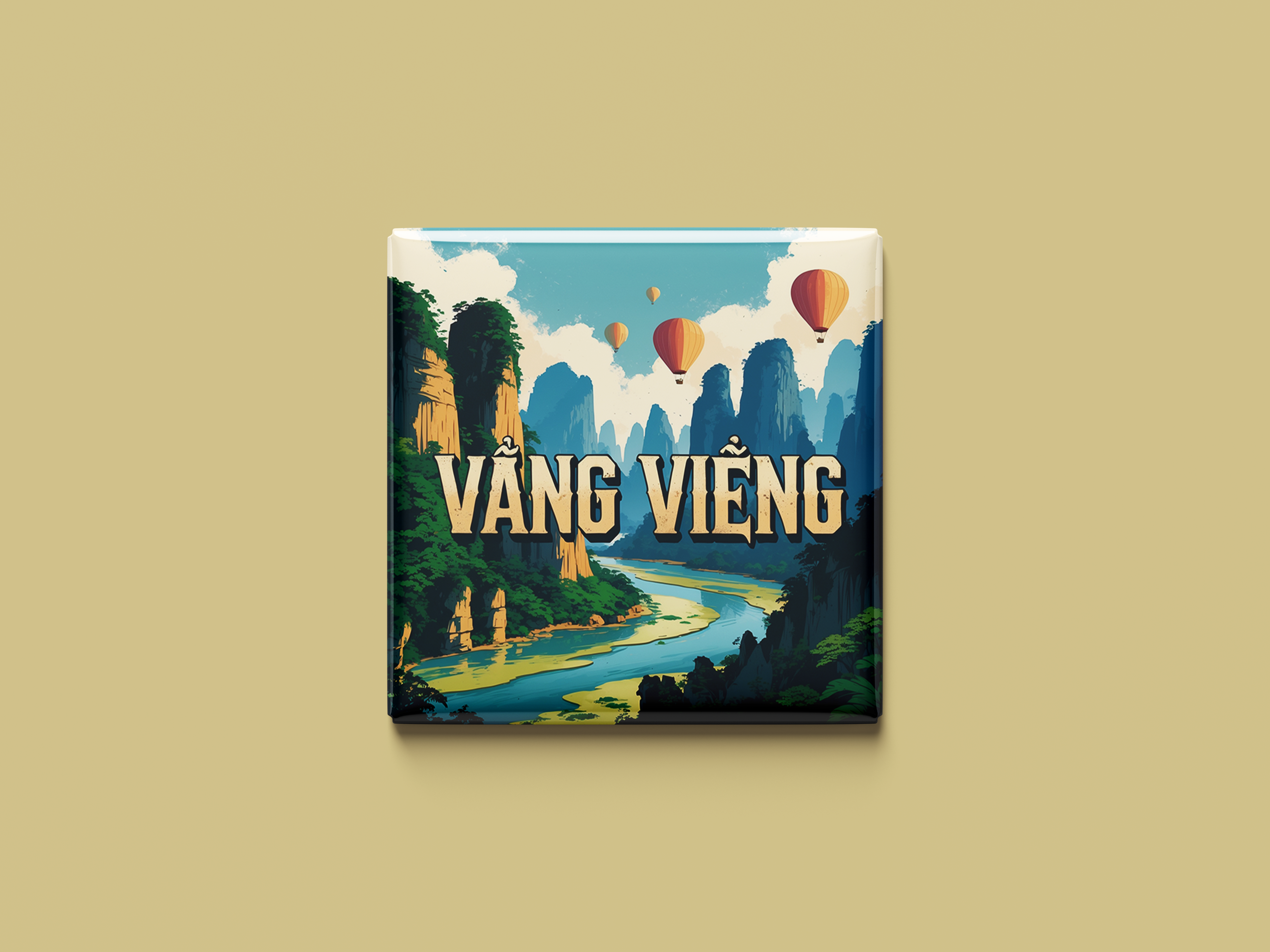 Magnetkollektion Vang Vieng