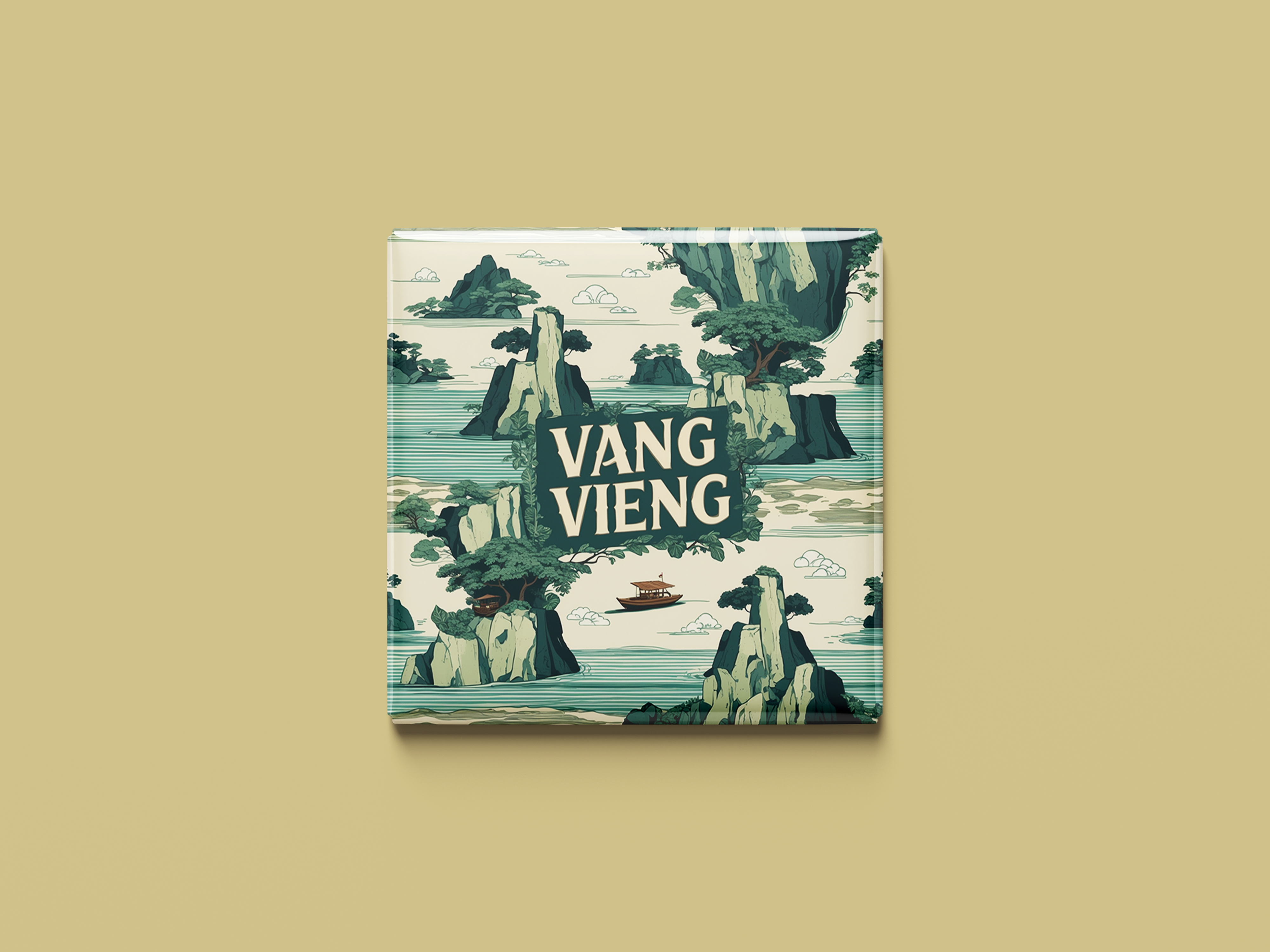 Magnetkollektion Vang Vieng