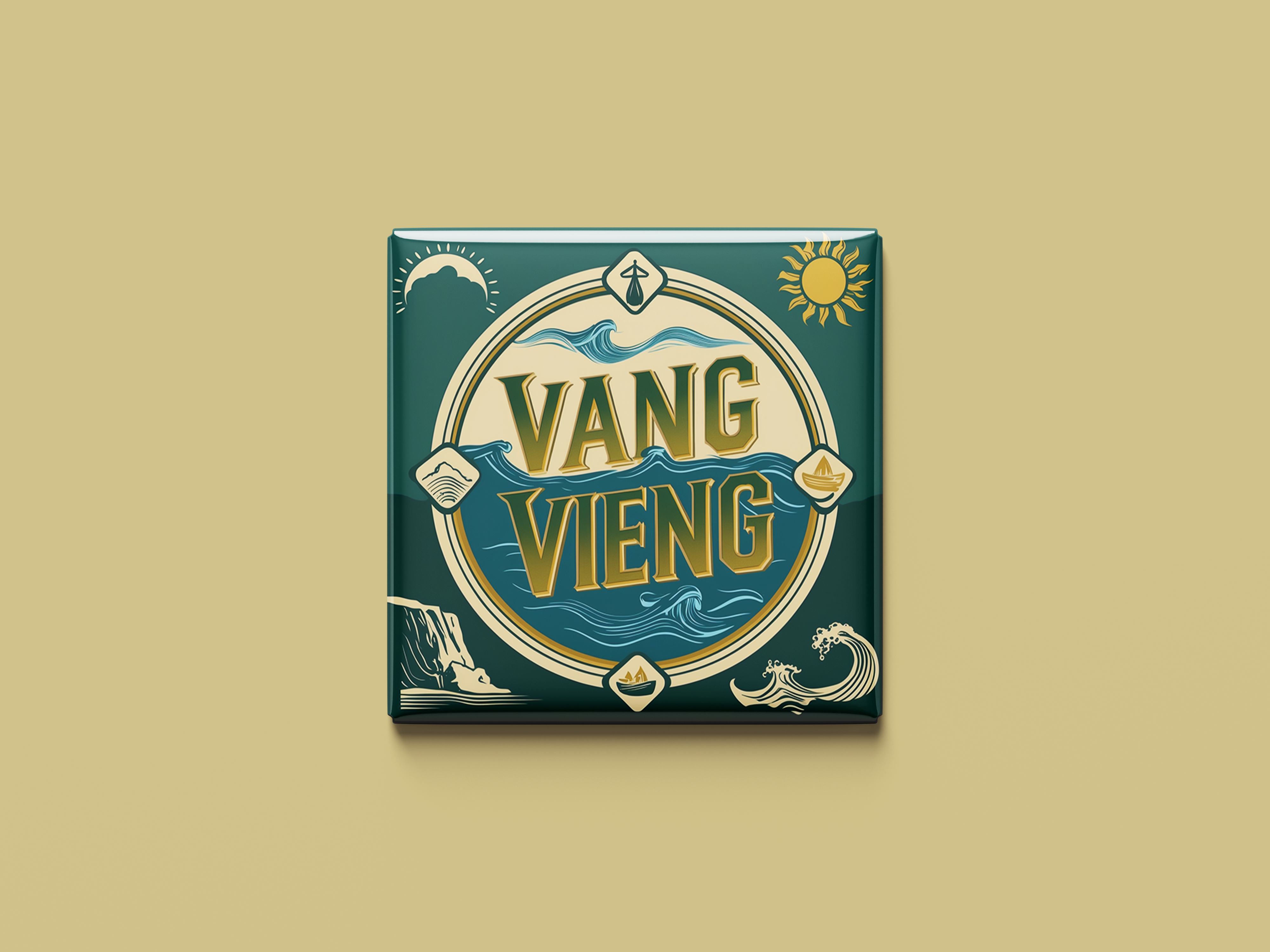 Magnetkollektion Vang Vieng