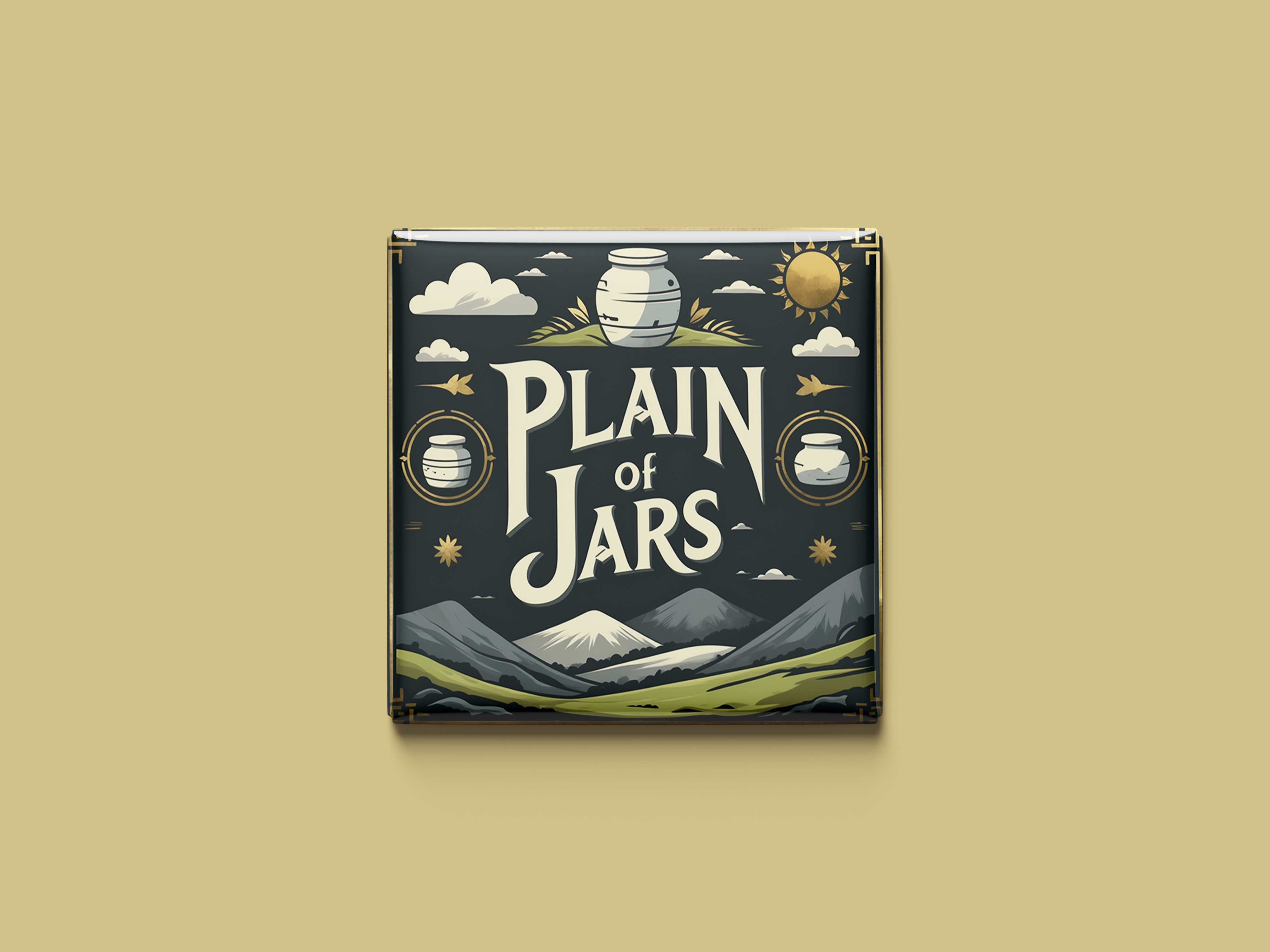 Magnetkollektion Plain of Jars