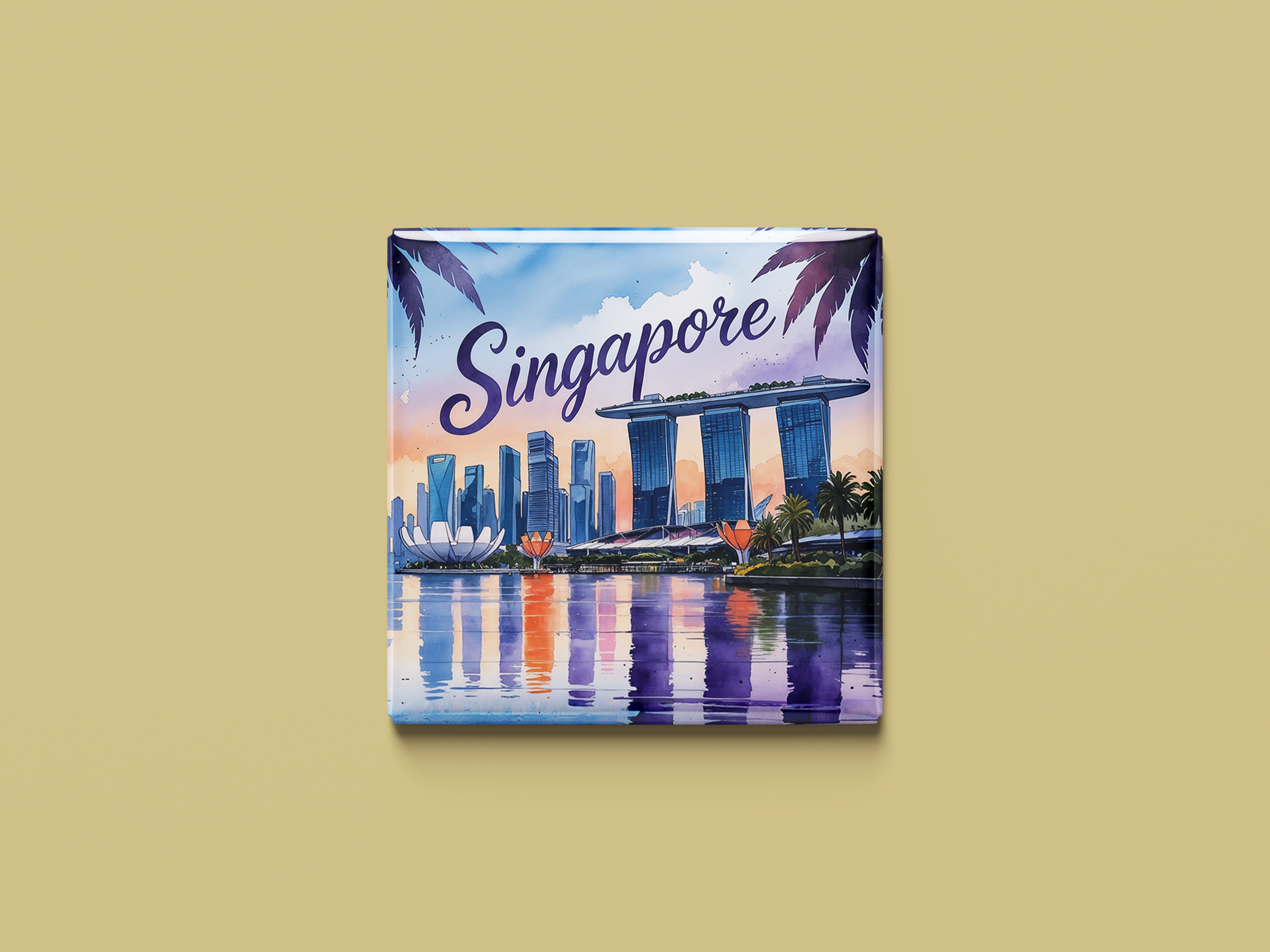 Singapur Magnetkollektion