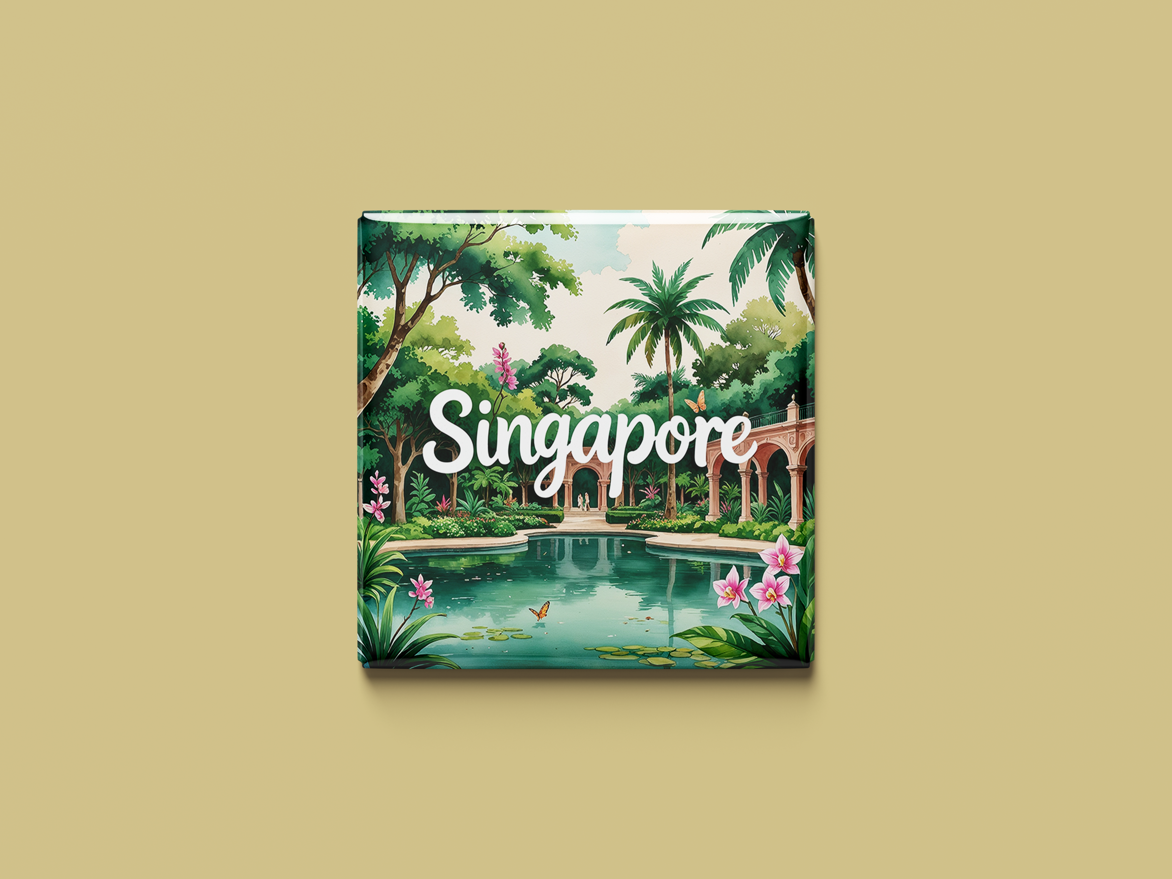 Singapur Magnetkollektion