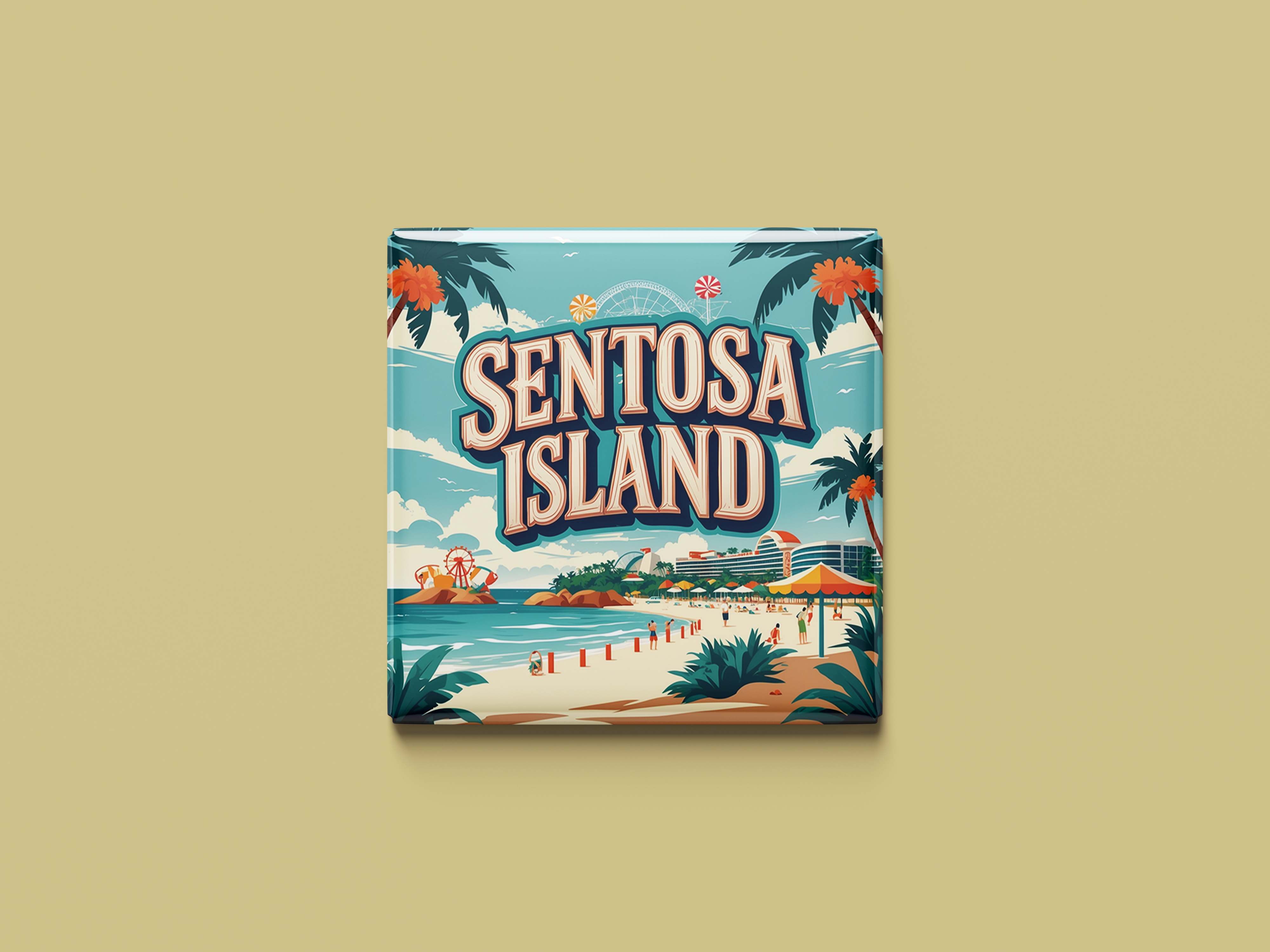 Magnetkollektion Sentosa Island