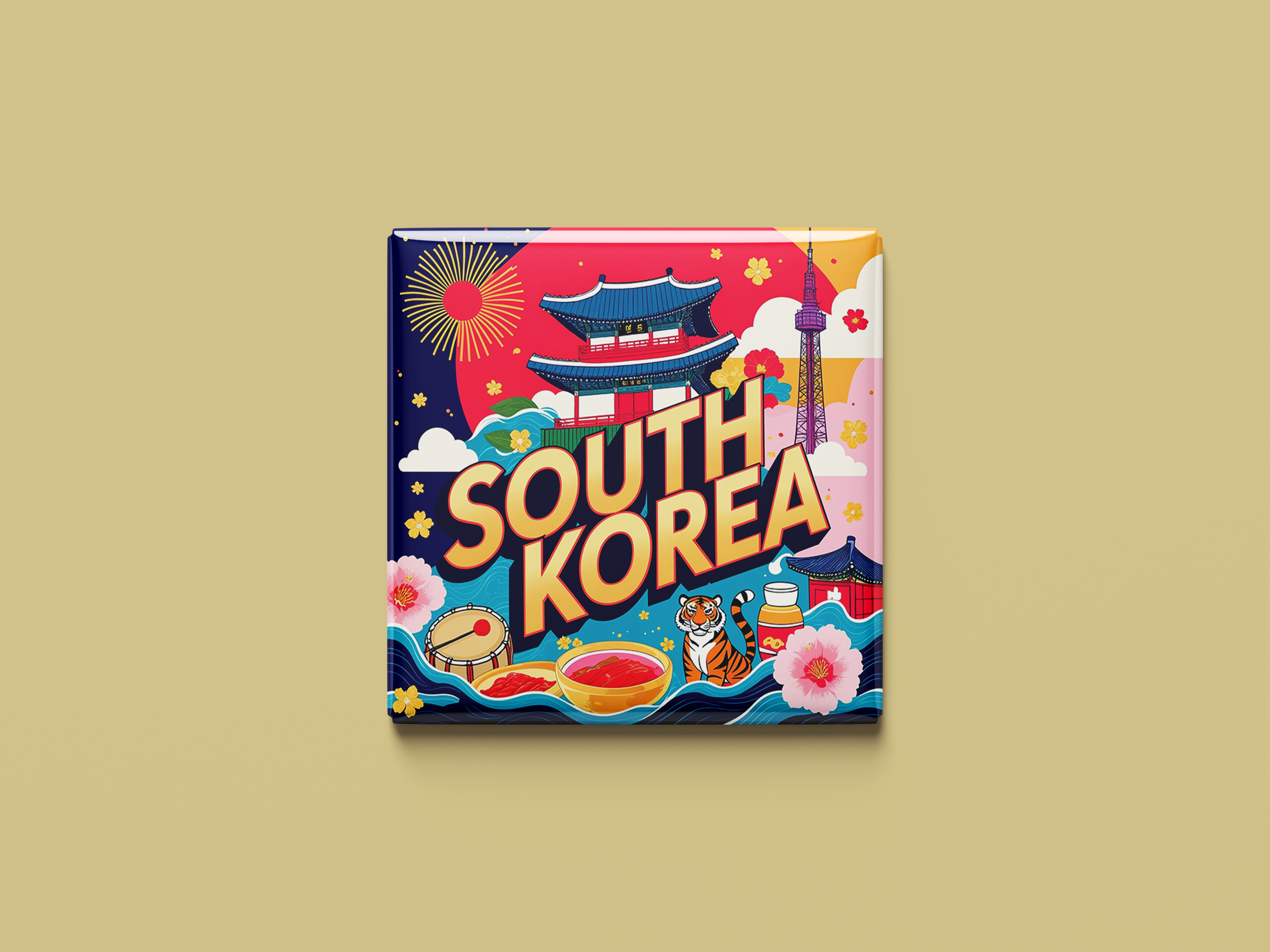 Südkorea Magnetkollektion