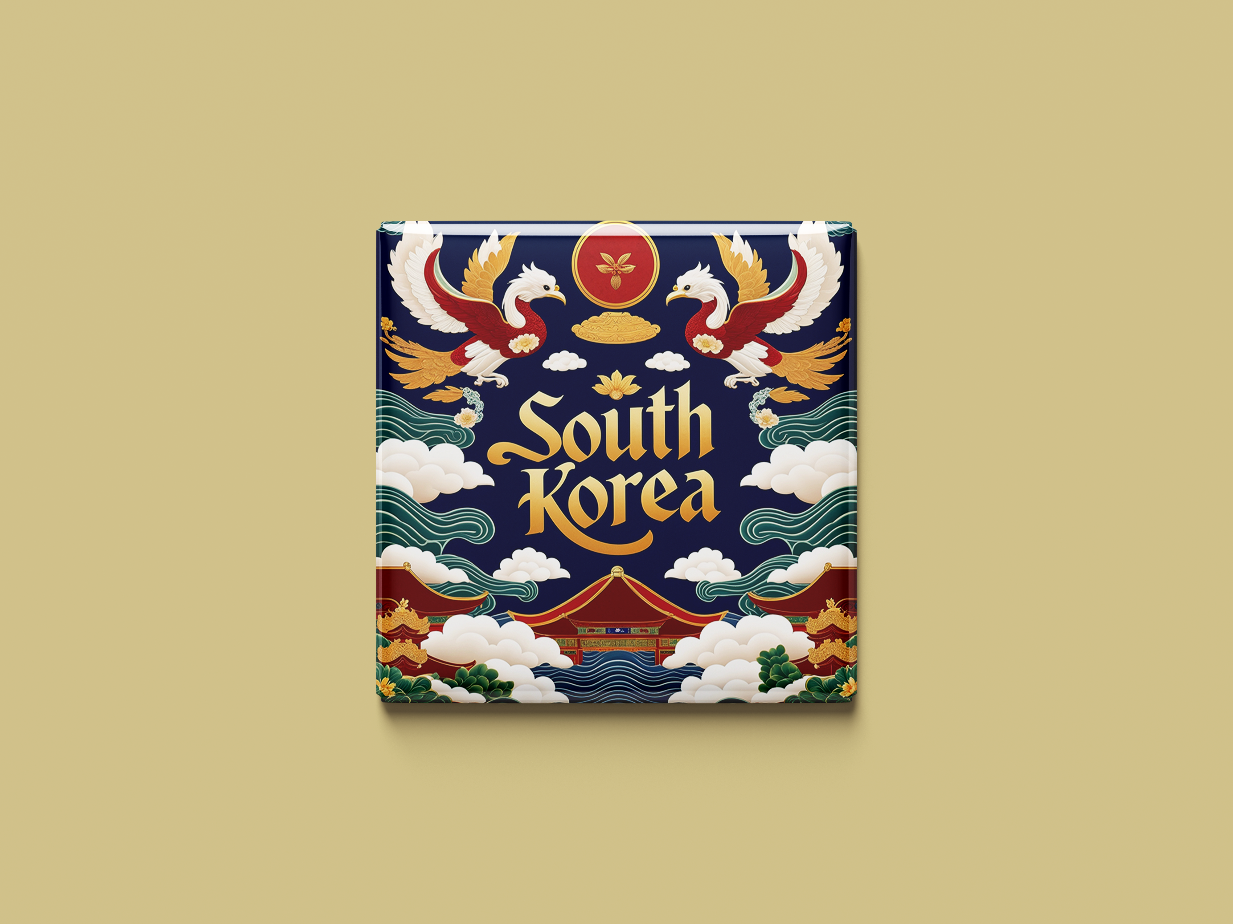 Südkorea Magnetkollektion