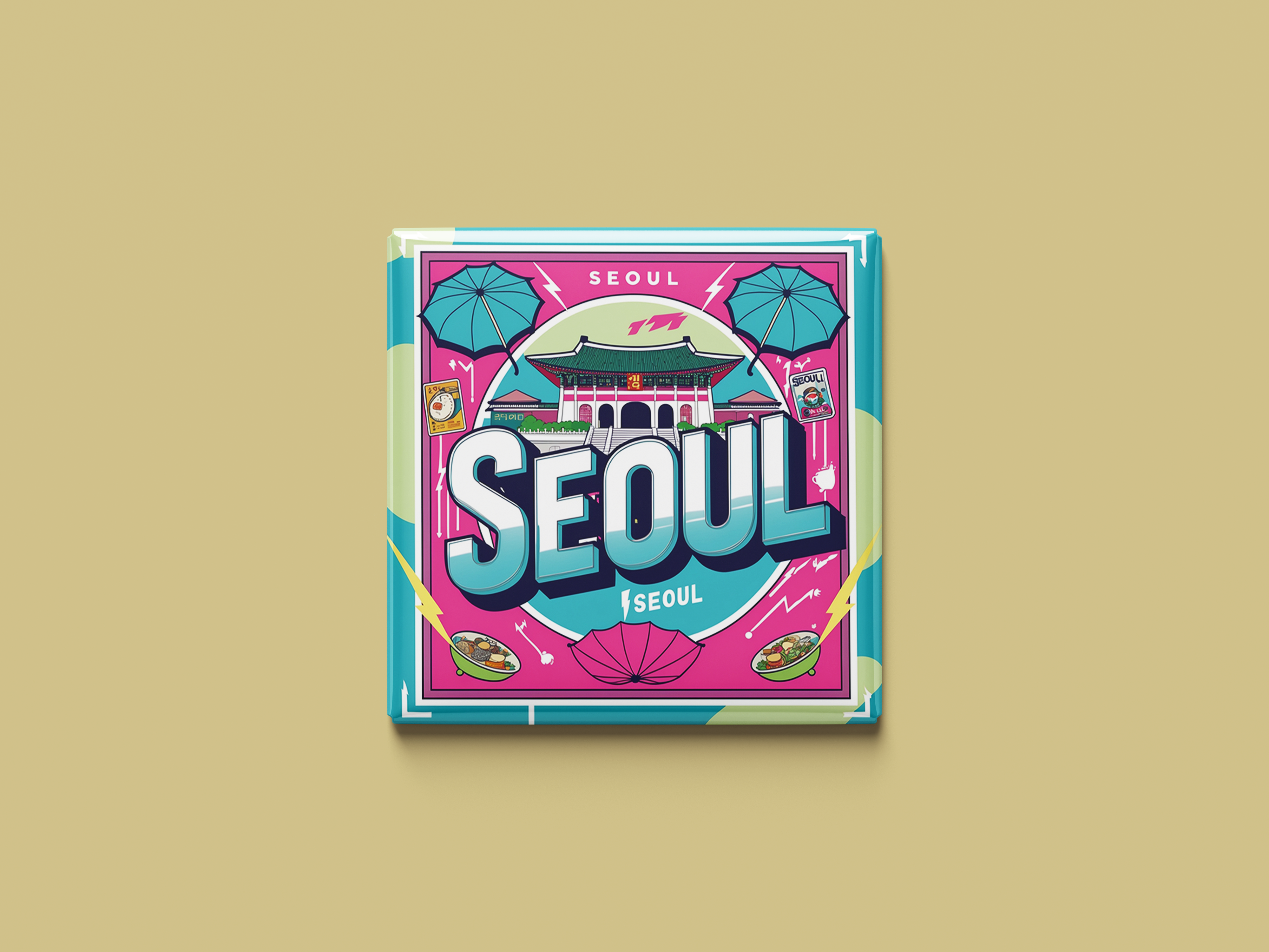 Magnetkollektion Seoul