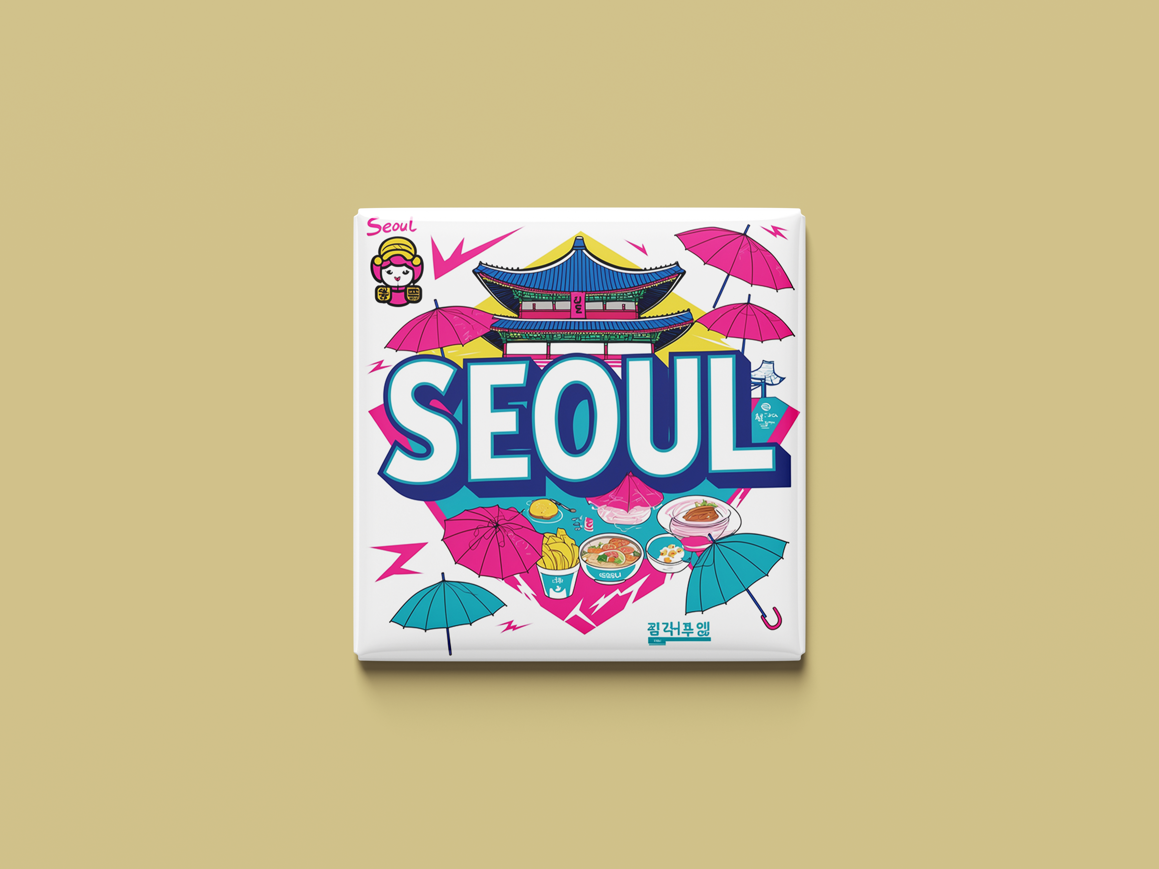 Magnetkollektion Seoul