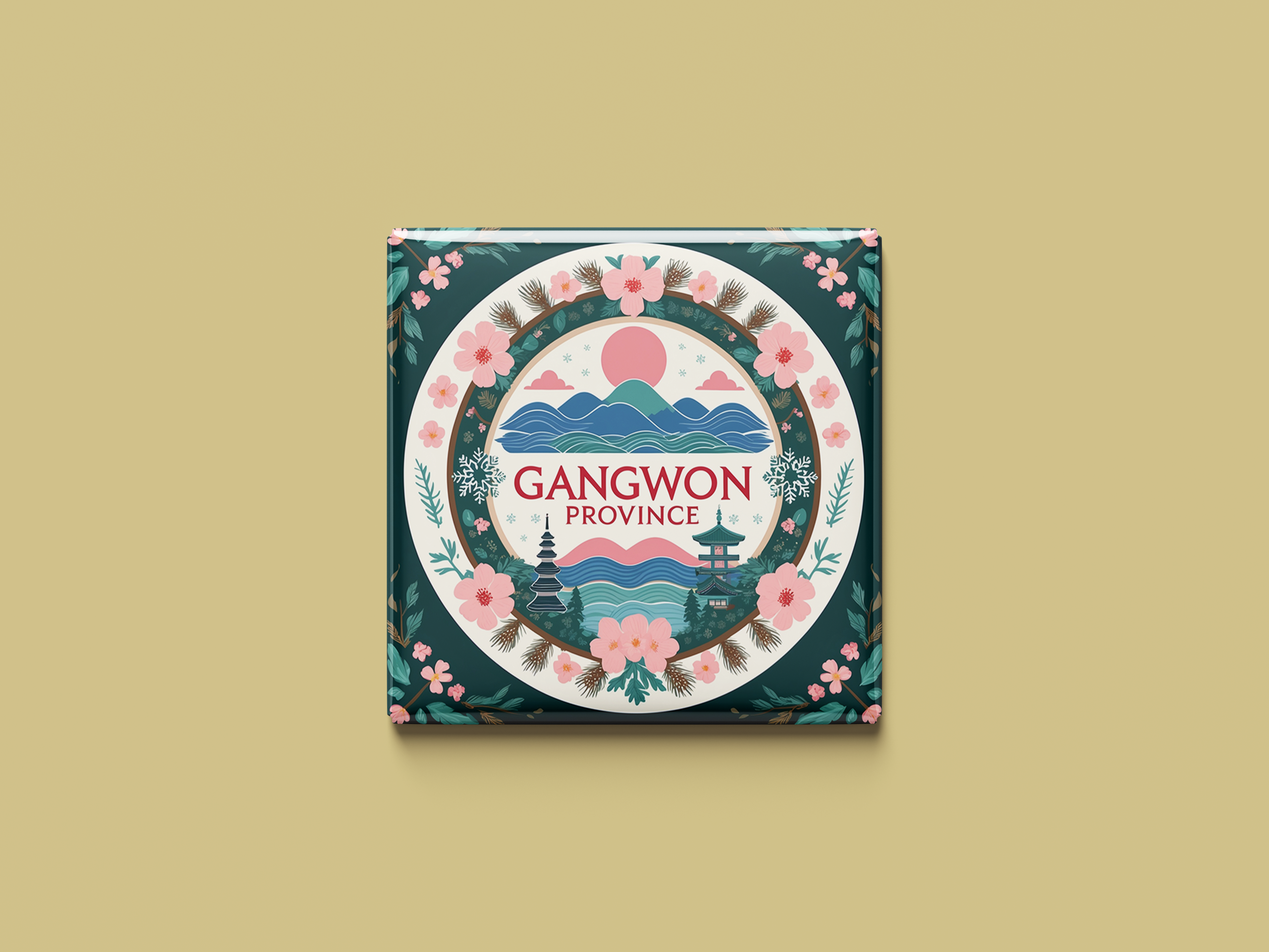 Magnetkollektion Gwangwon-do