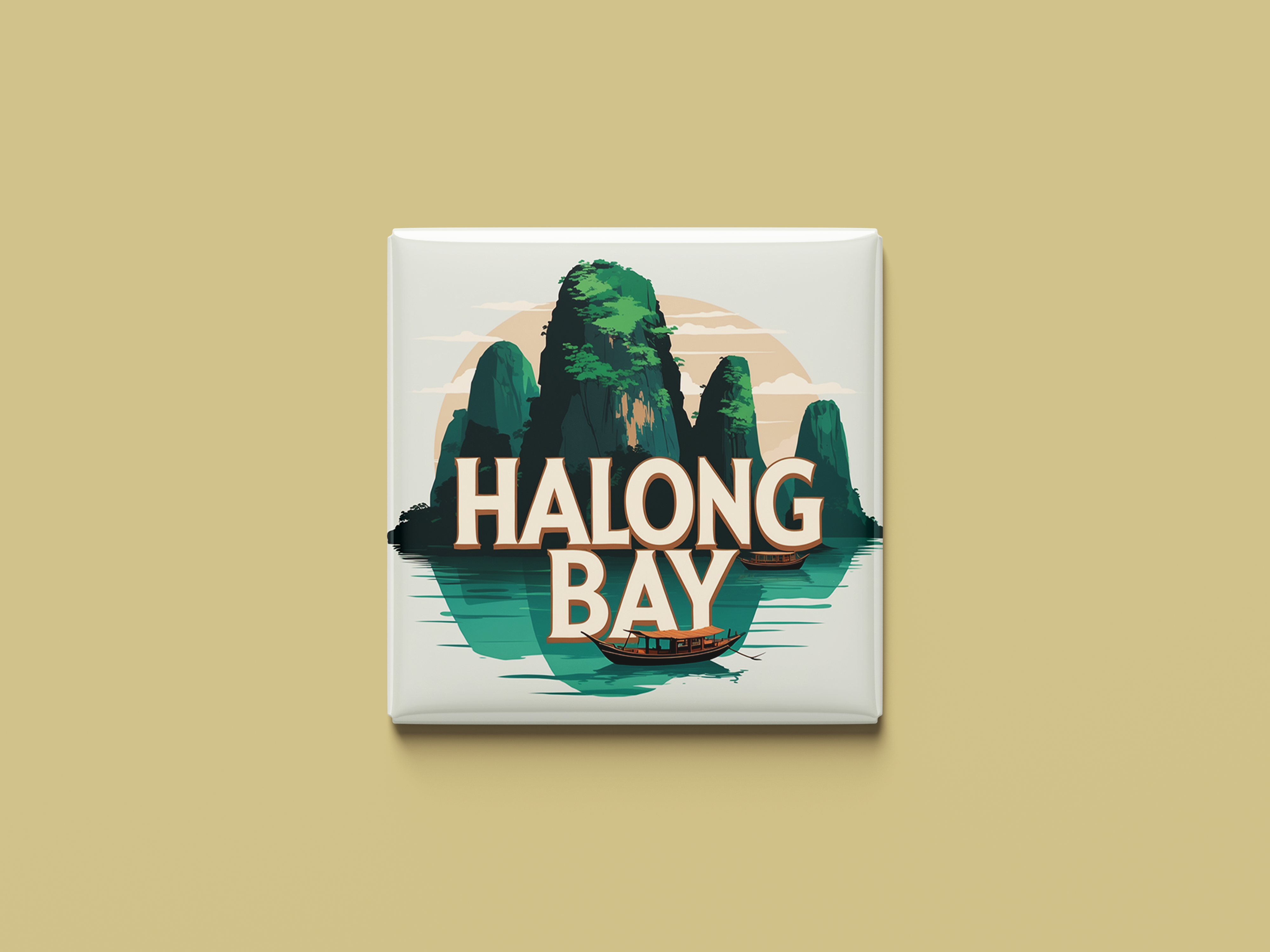 Magnetkollektion Halong-Bucht