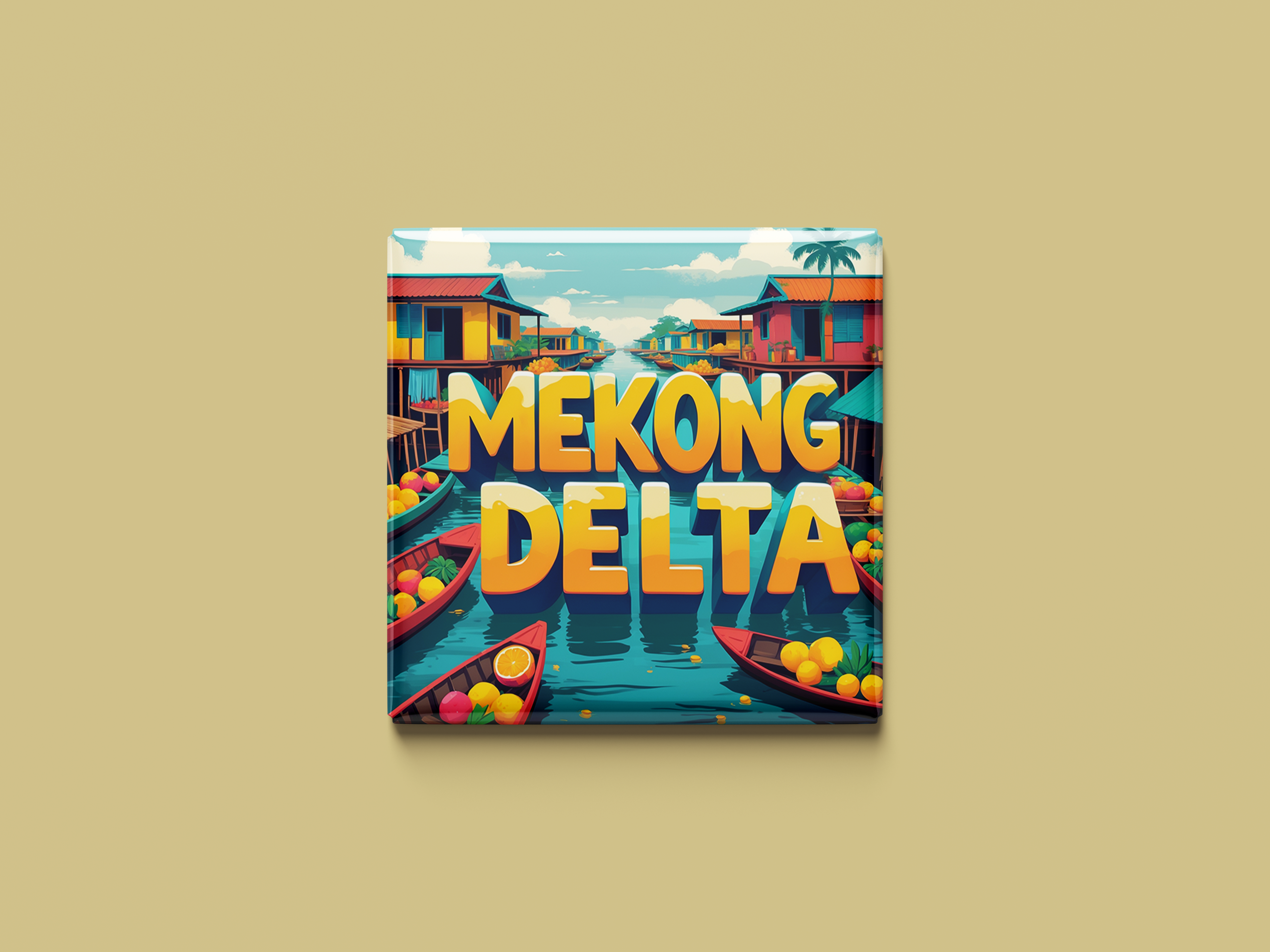 Magnetkollektion Mekong-Delta