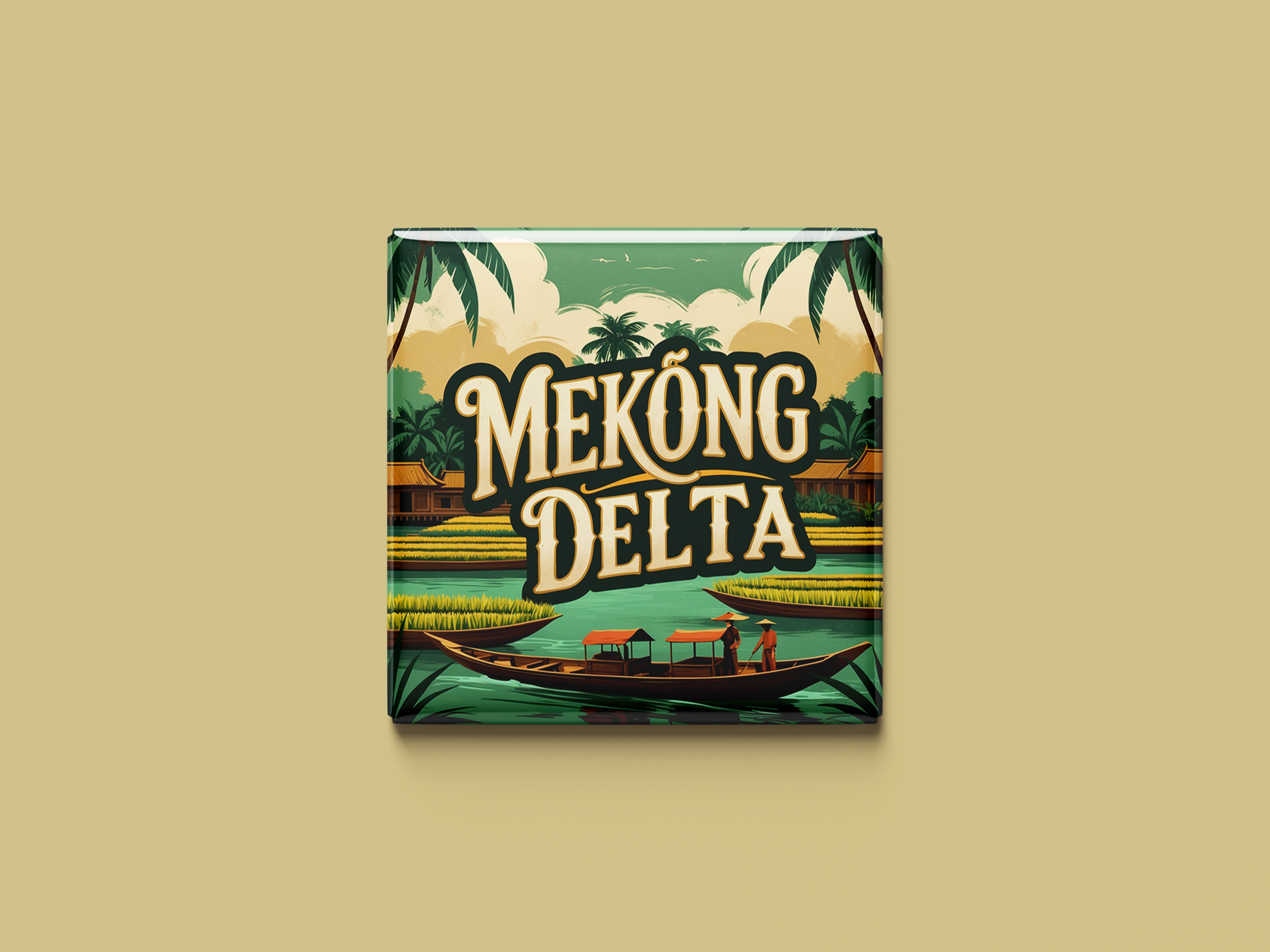 Magnetkollektion Mekong-Delta