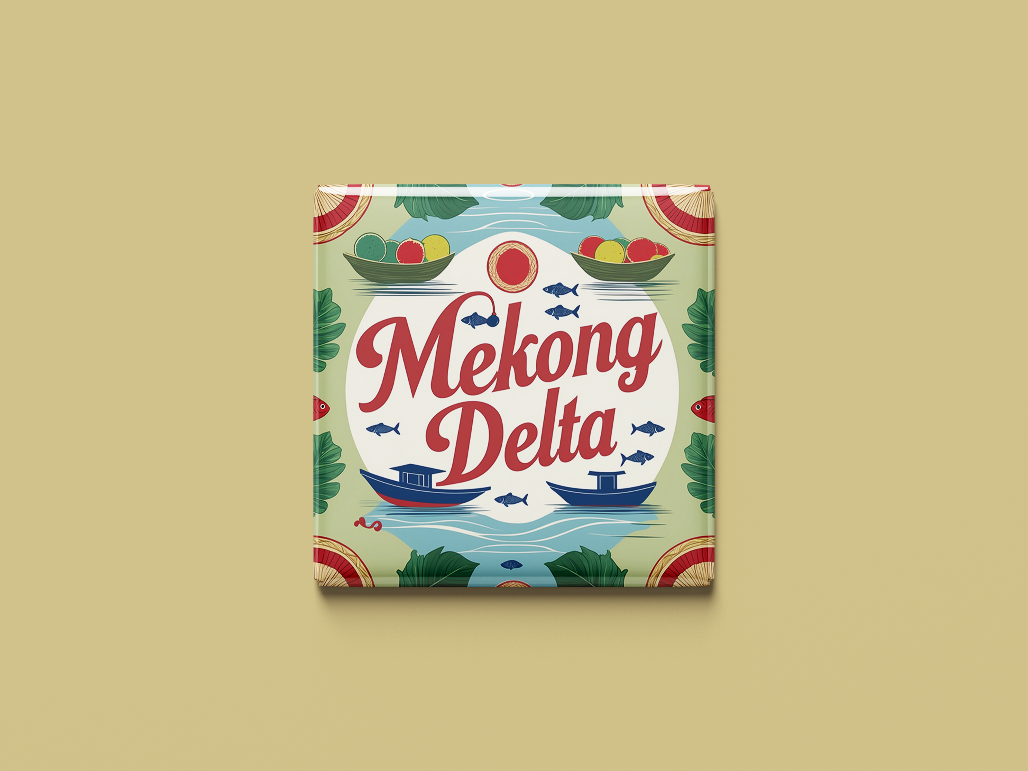 Magnetkollektion Mekong-Delta