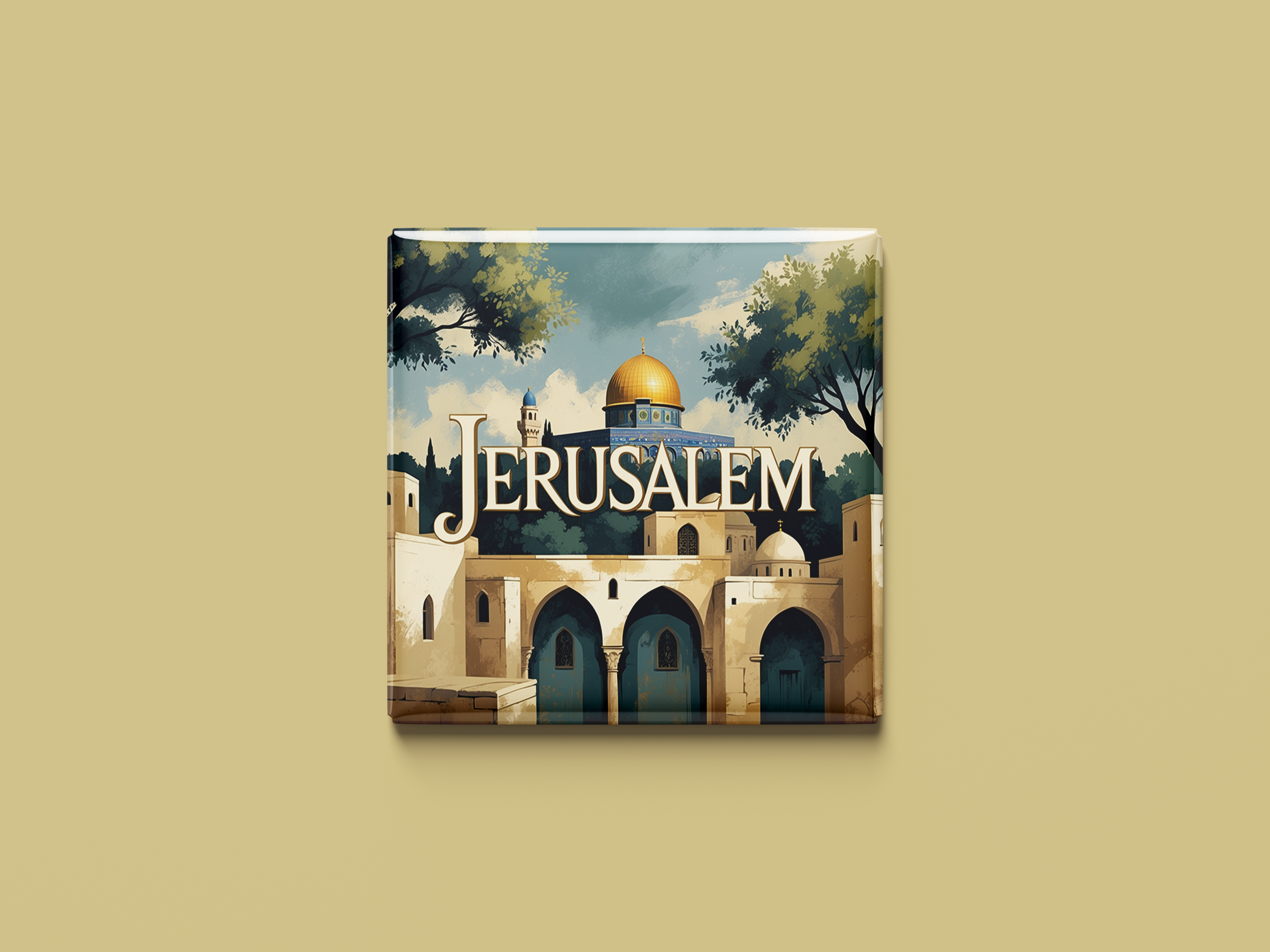 Magnetkollektion Jerusalem