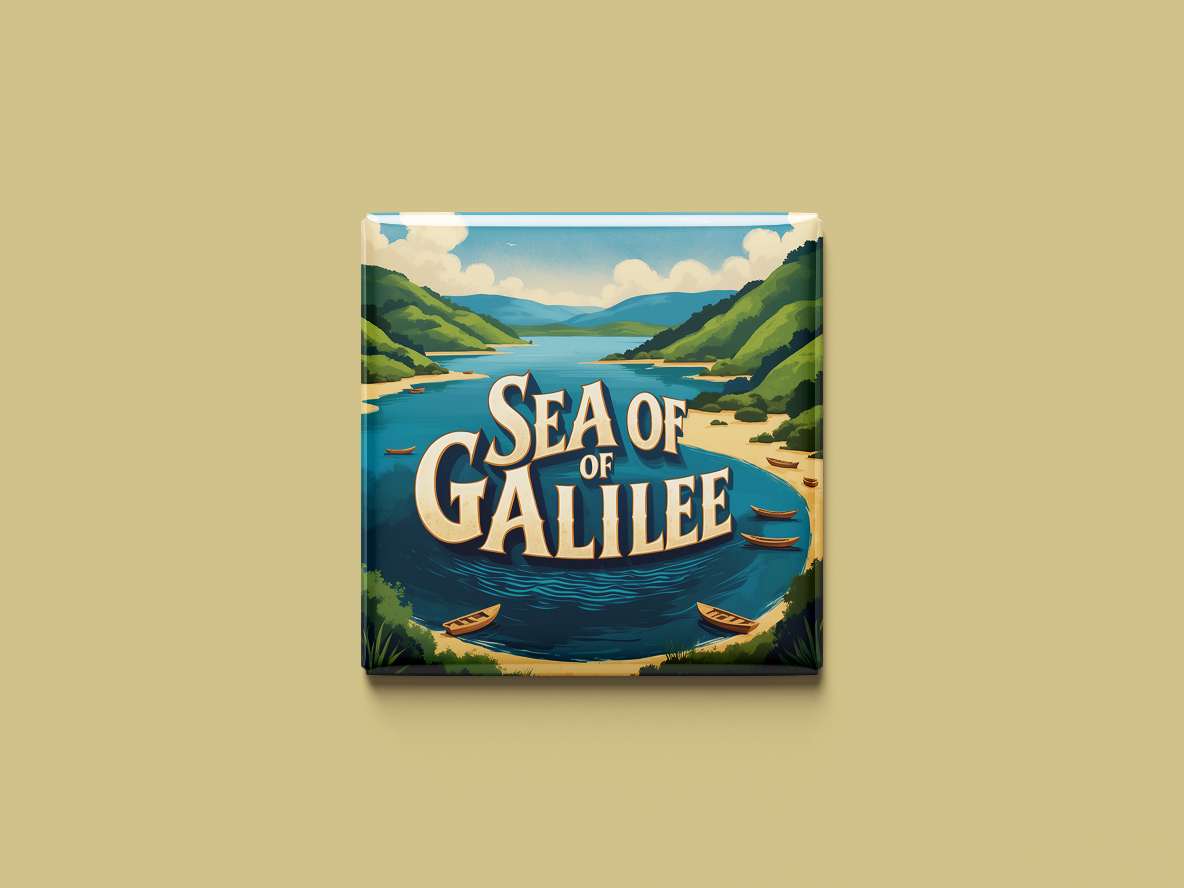 Magnetkollektion See Genezareth