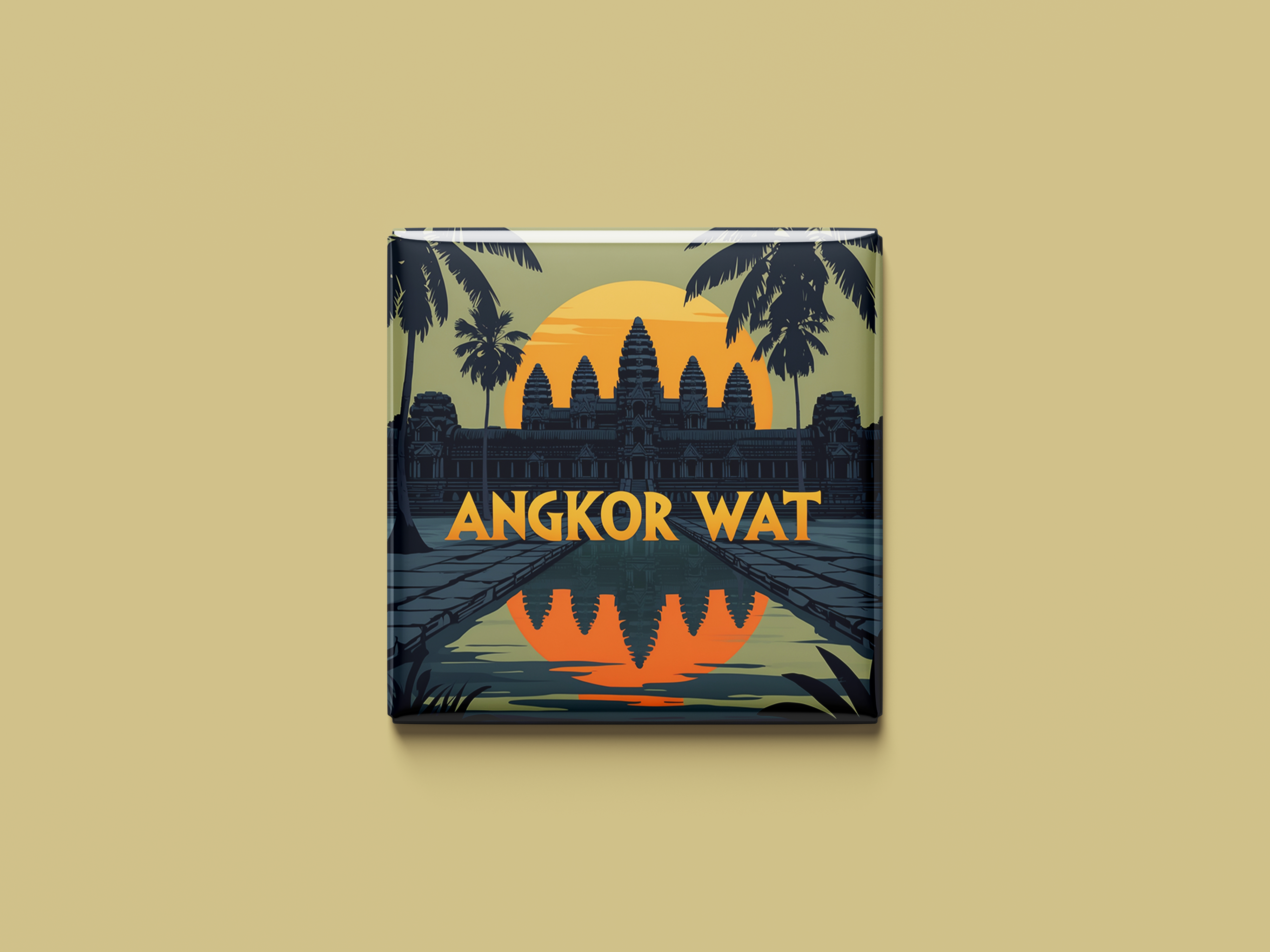 Magnetkollektion Angkor Wat