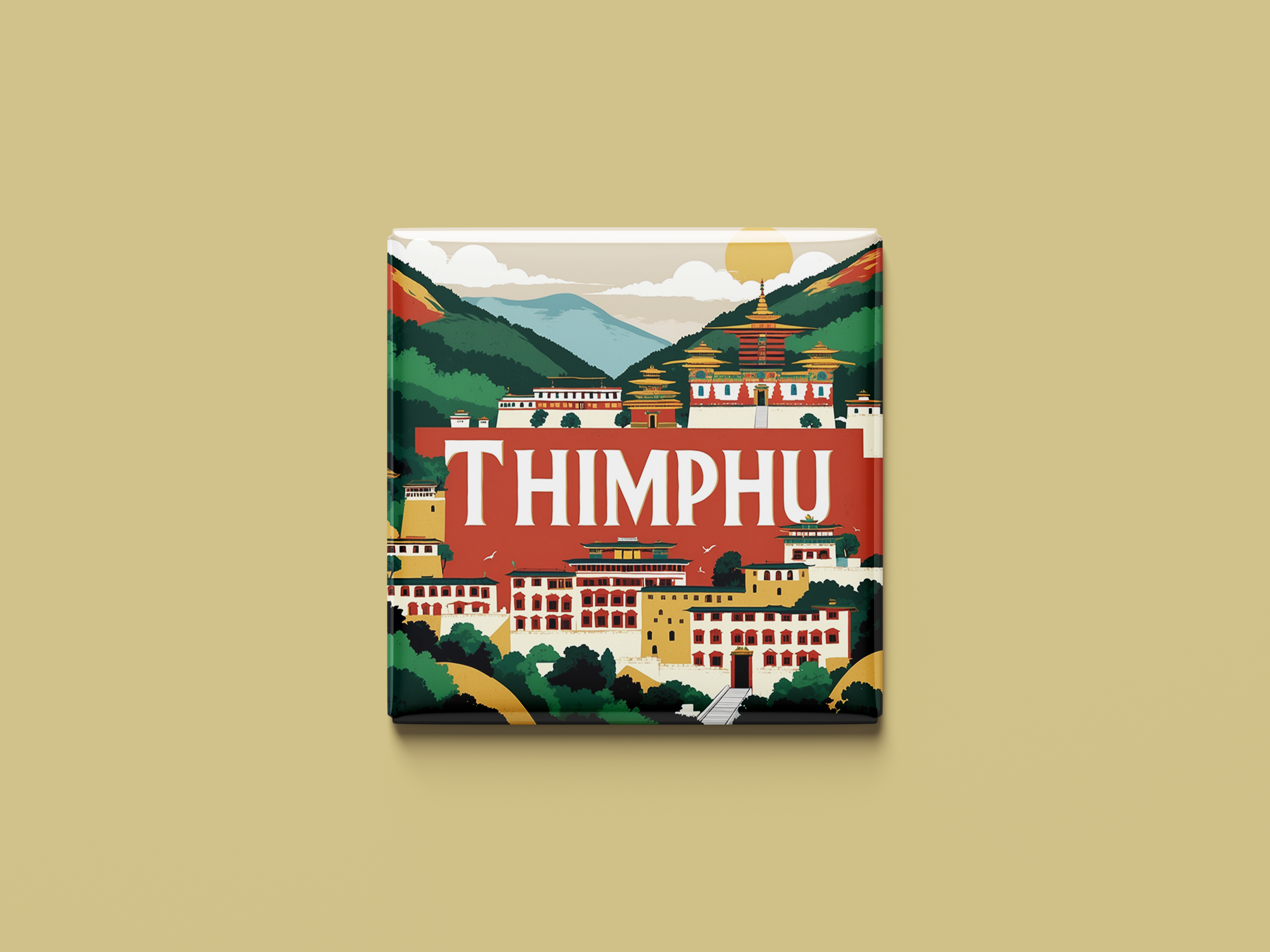 Magnetkollektion Thimphu
