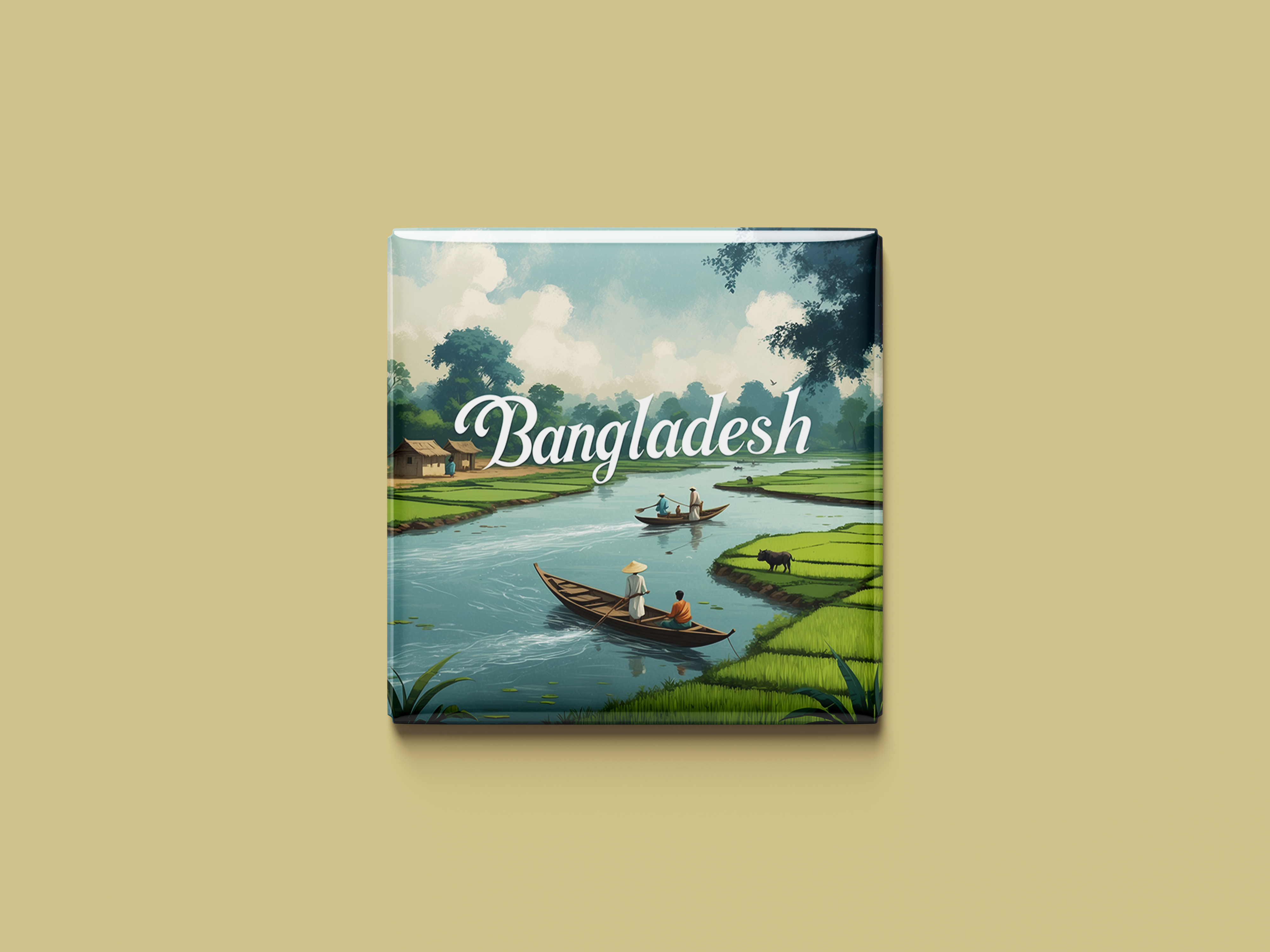 Bangladesch Magnetkollektion