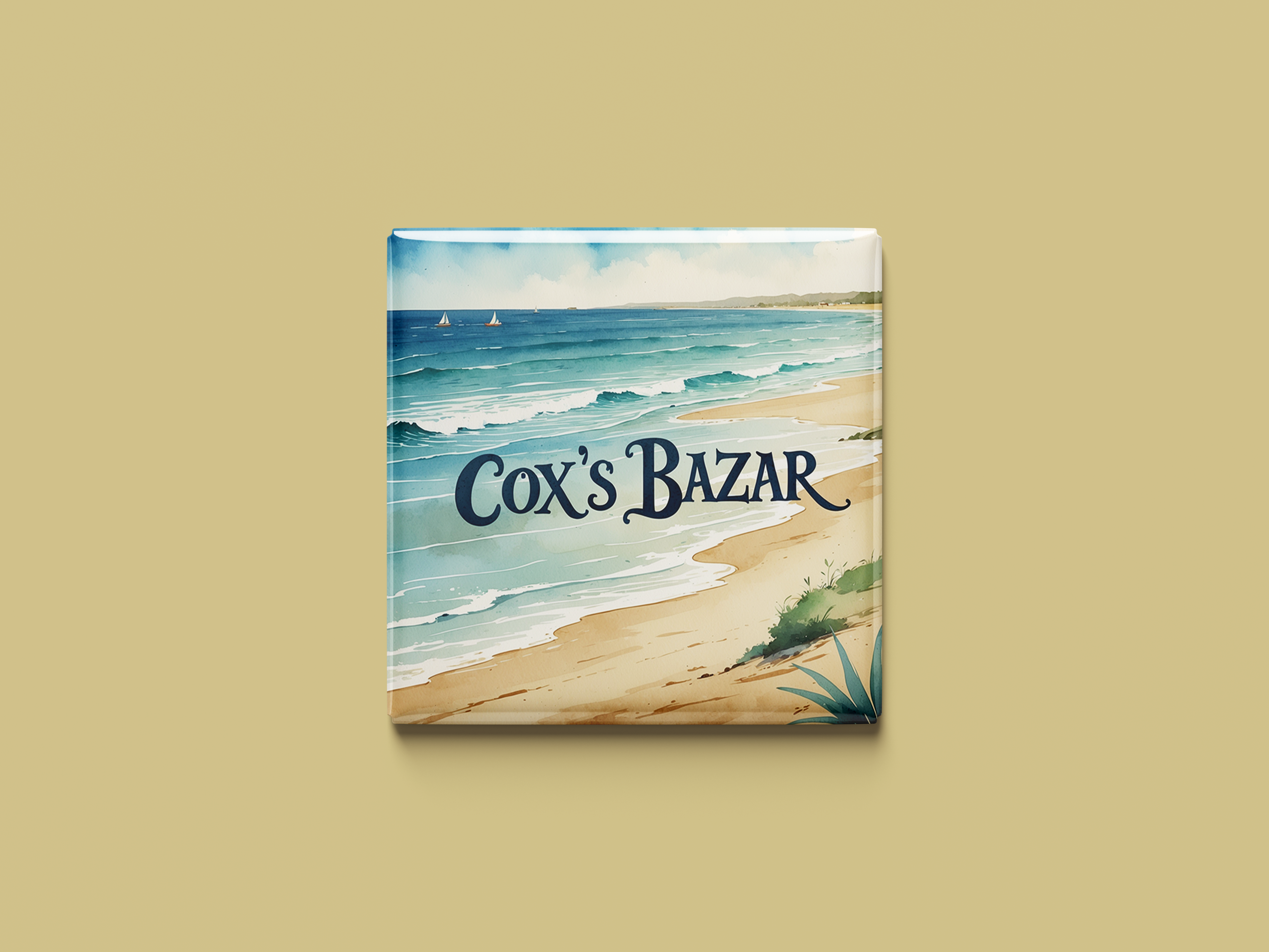 Magnetkollektion Cox's Bazar