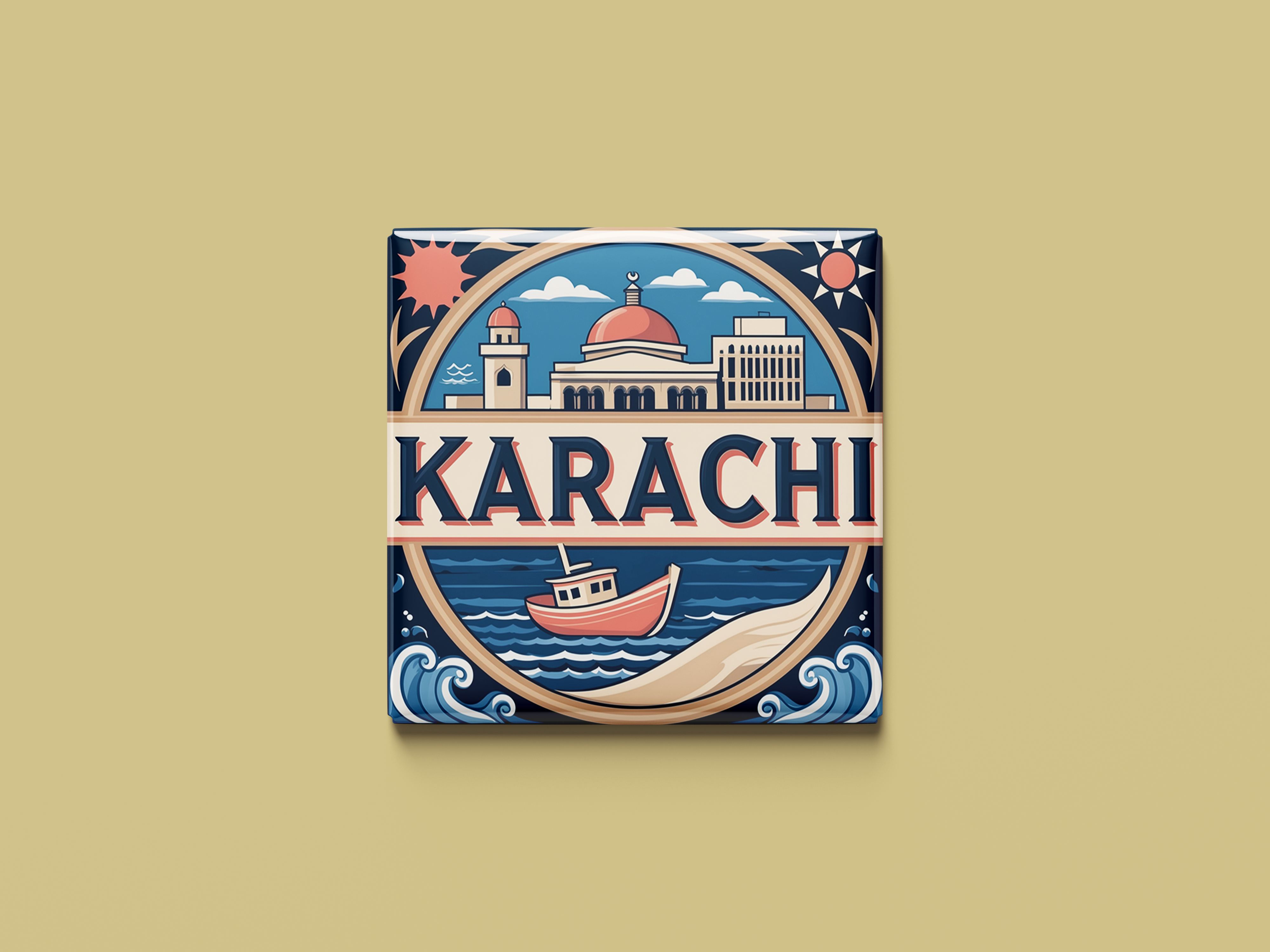 Magnetkollektion Karachi