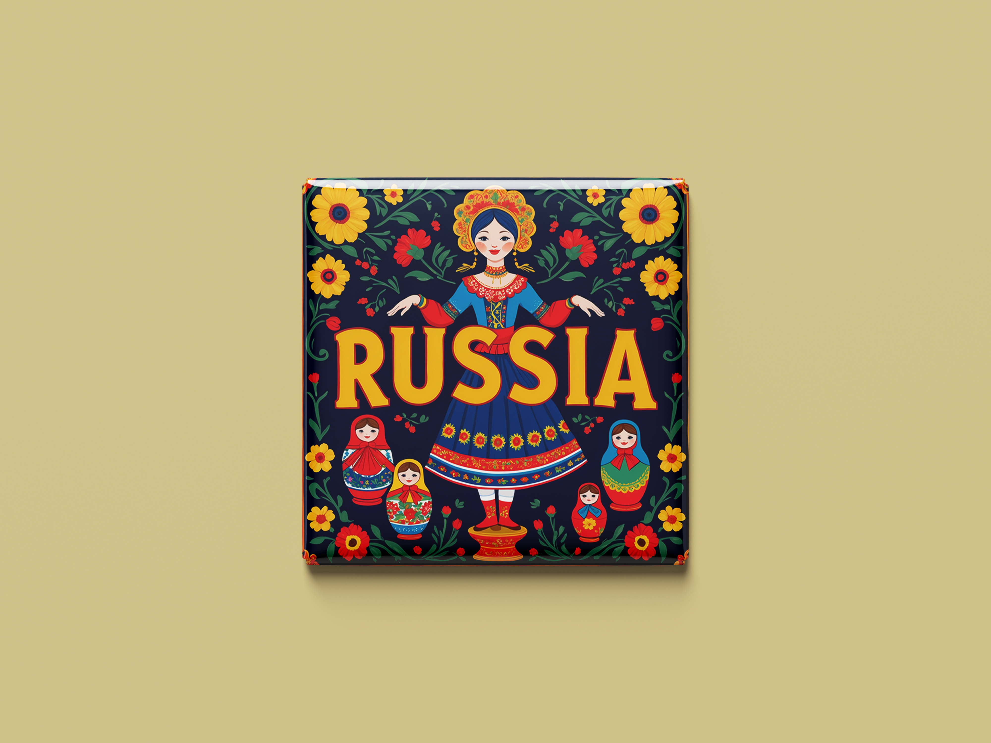 Russland Magnetkollektion