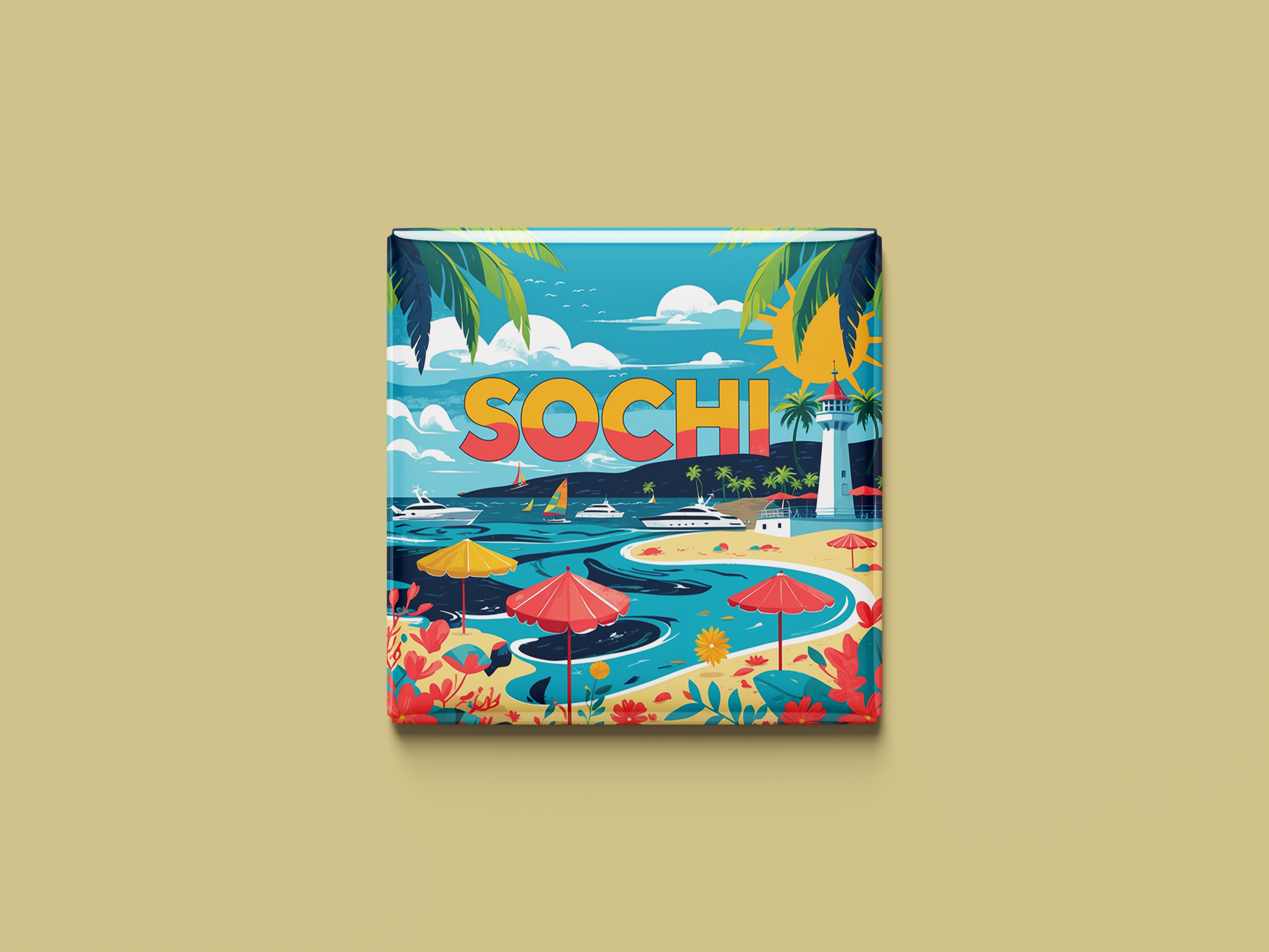 Magnetkollektion Sotschi