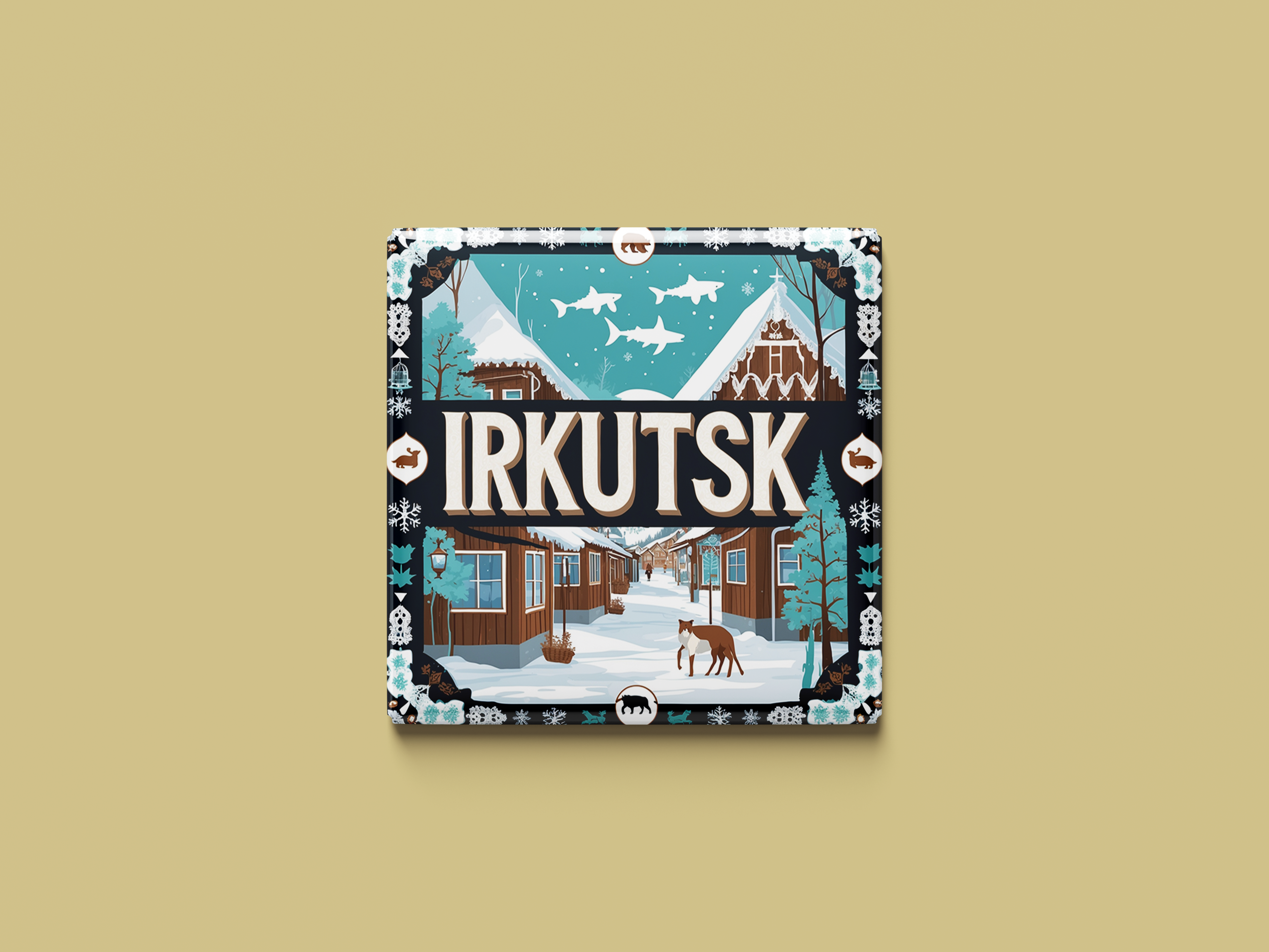 Magnetkollektion Irkutsk