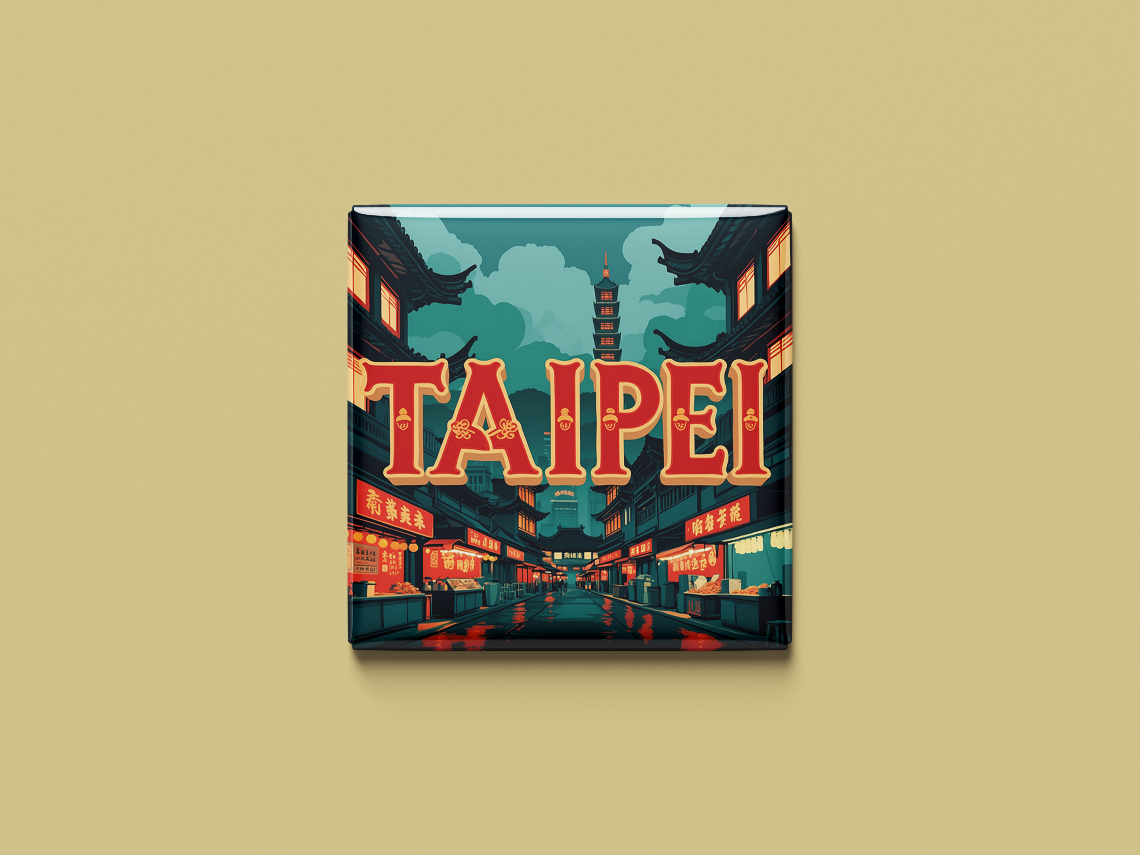 Magnetkollektion Taipeh