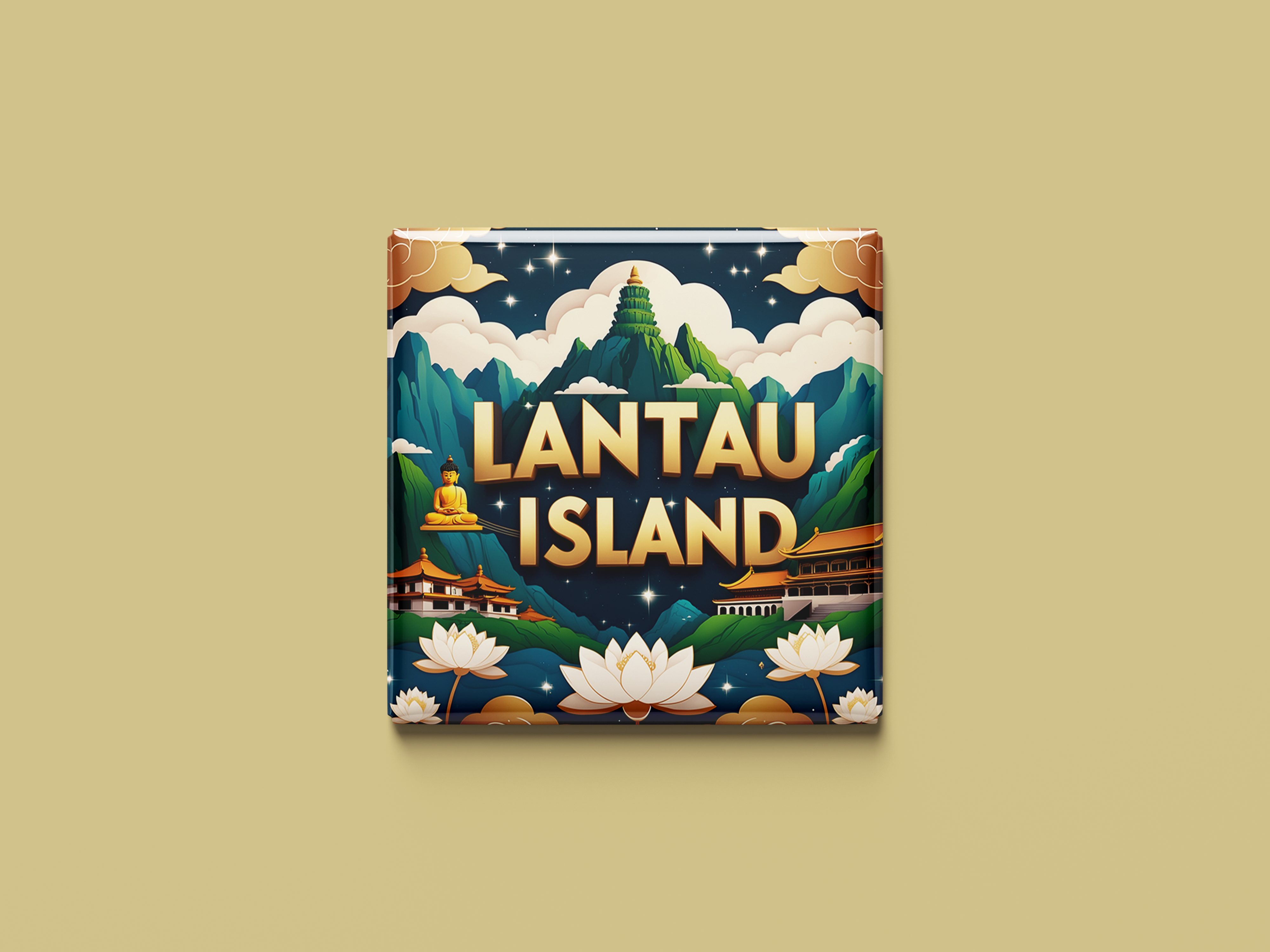 Magnetkollektion Lantau Island