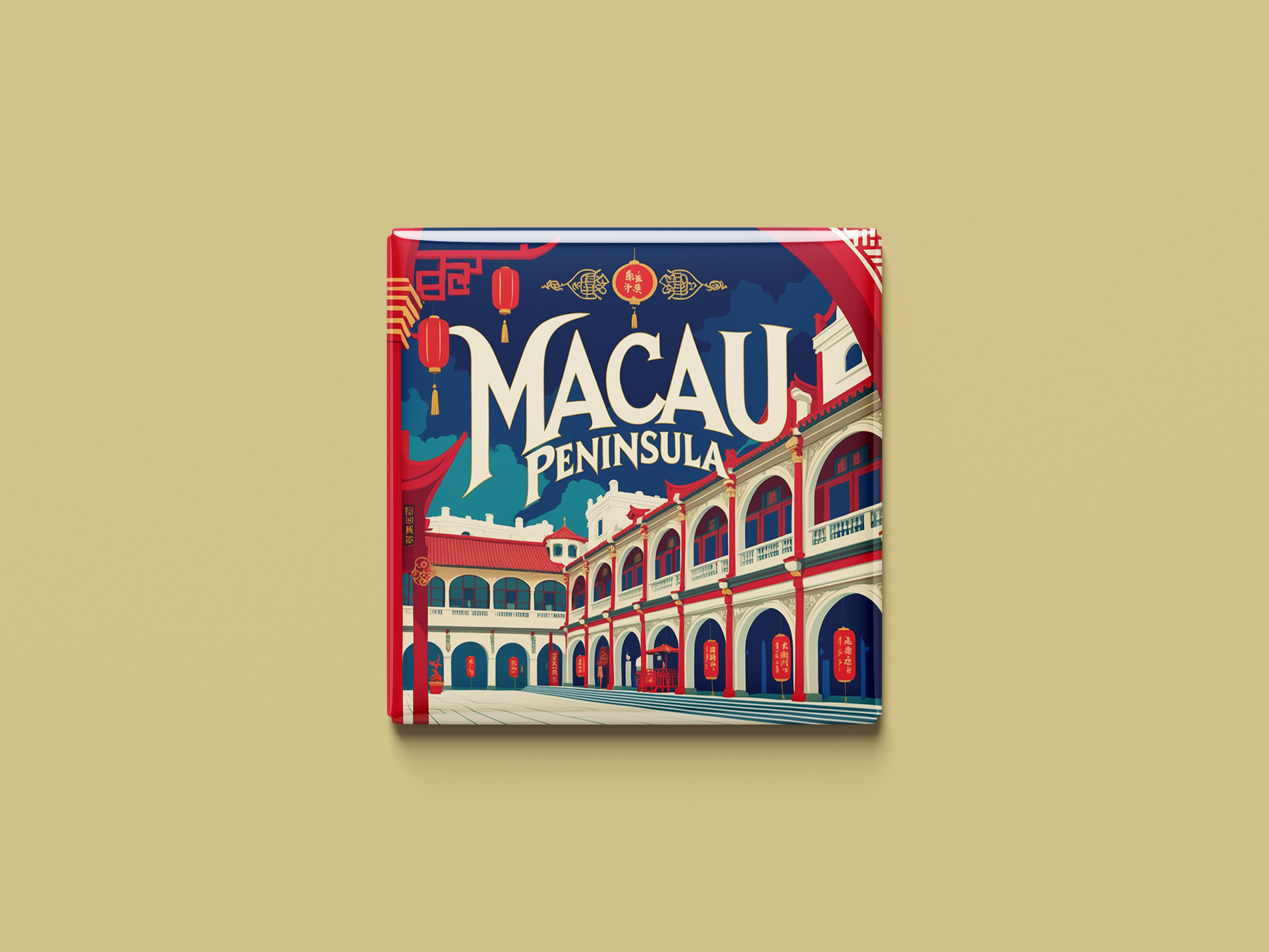 Magnetkollektion Macau Peninsula