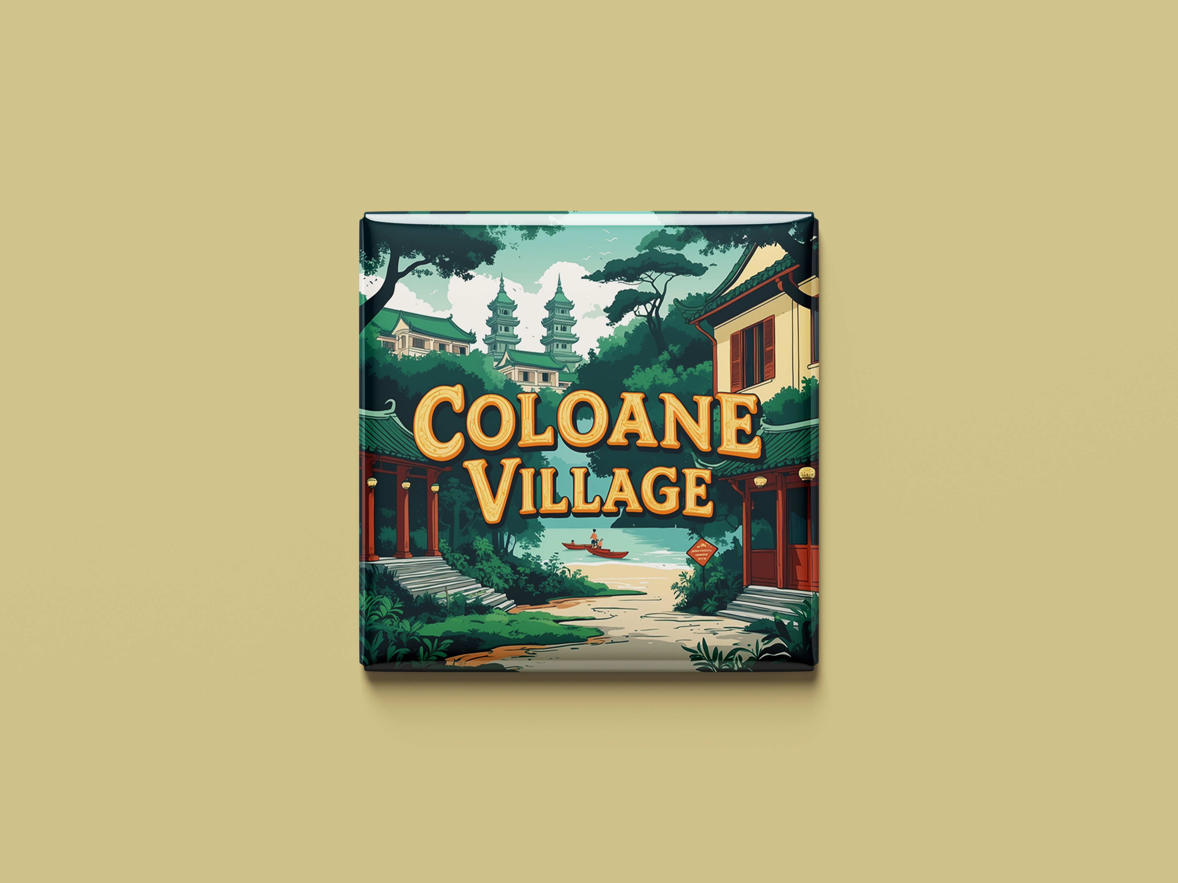 Magnetkollektion Coloane Village