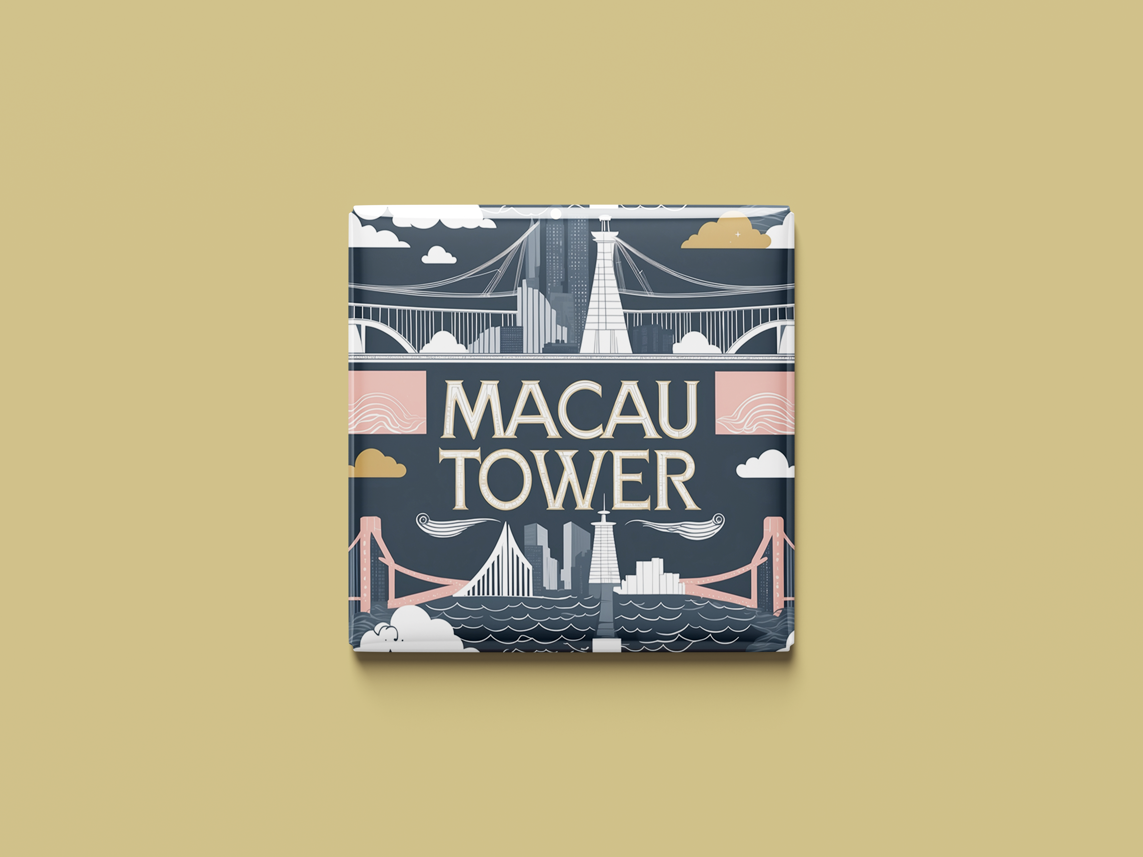 Magnetkollektion Macau Tower Area