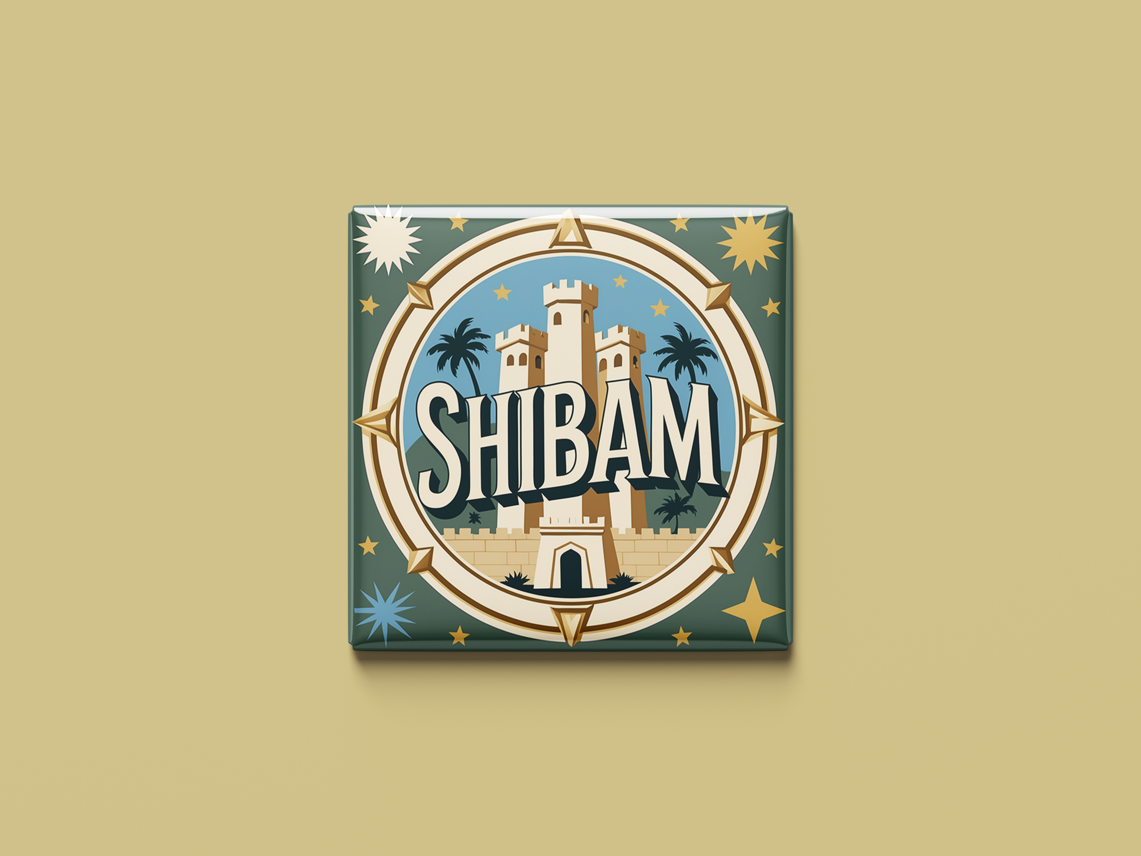 Magnetkollektion Shibam