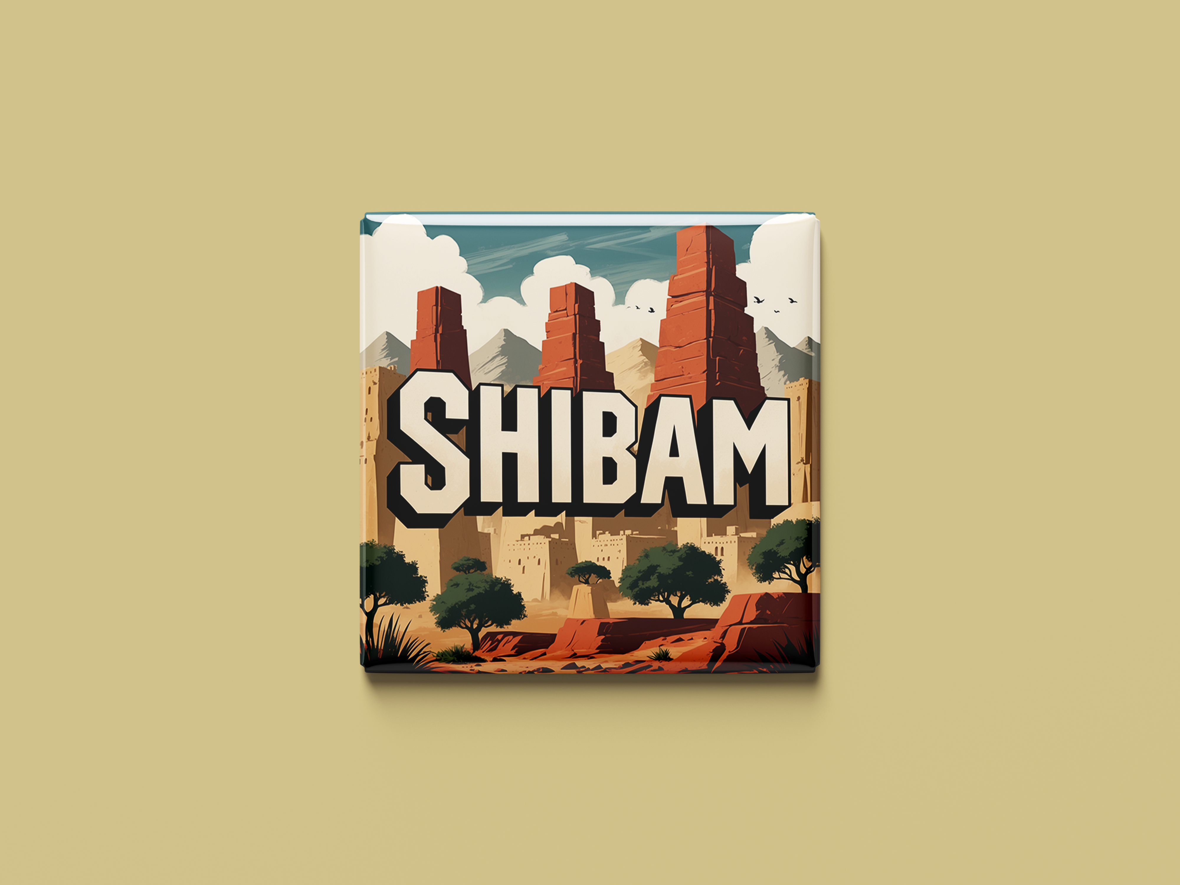 Magnetkollektion Shibam