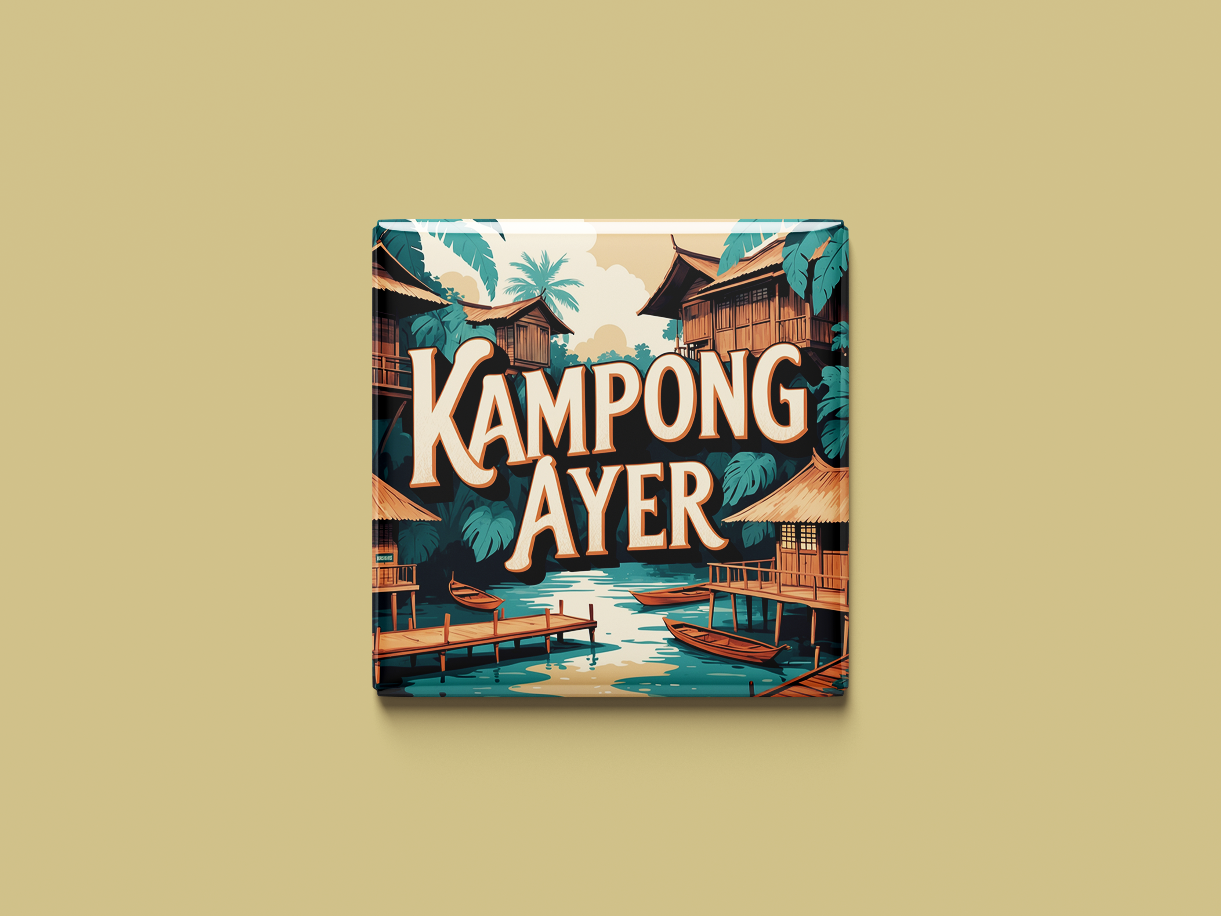 Magnetkollektion Kampong Ayer