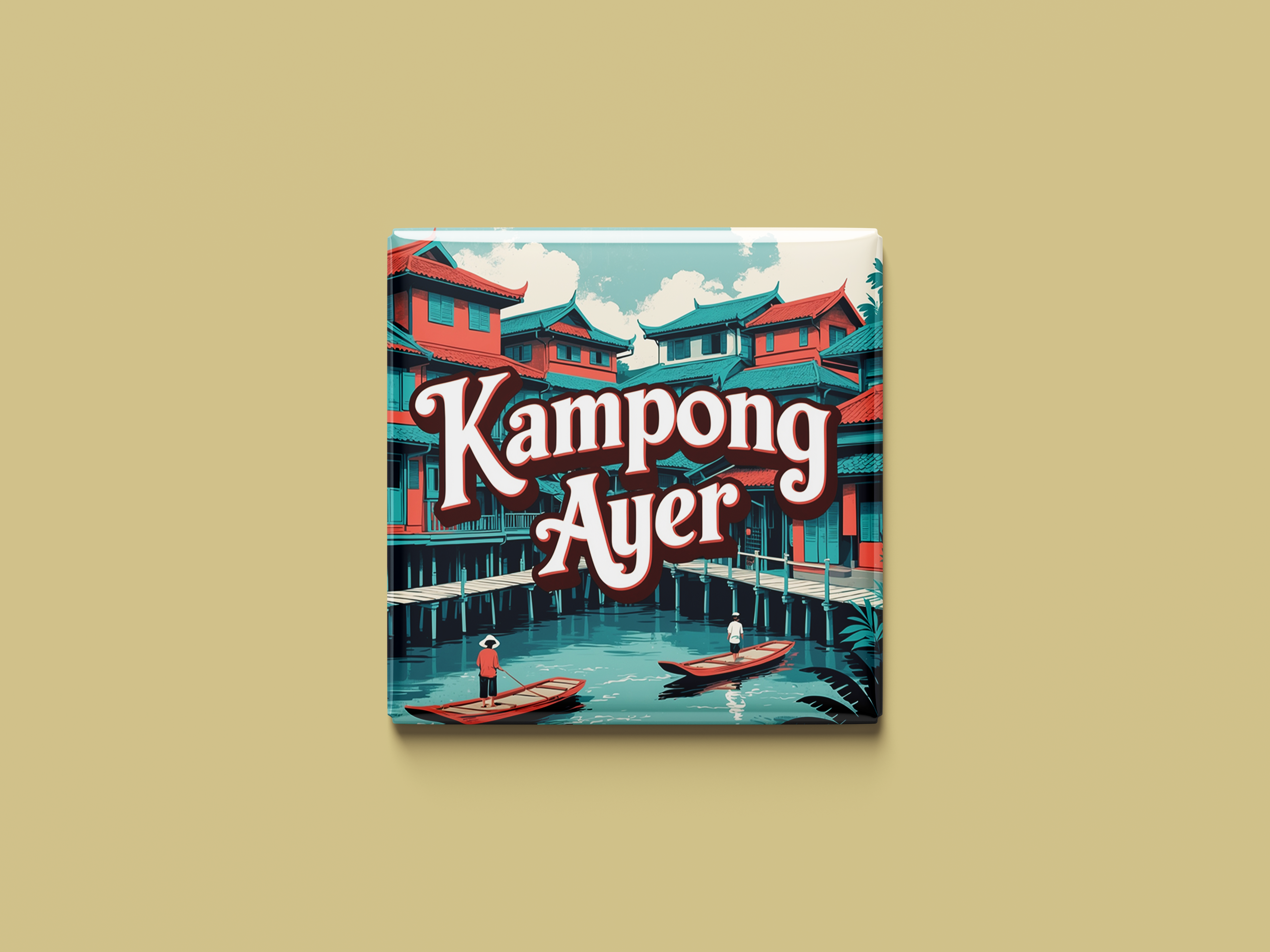 Magnetkollektion Kampong Ayer