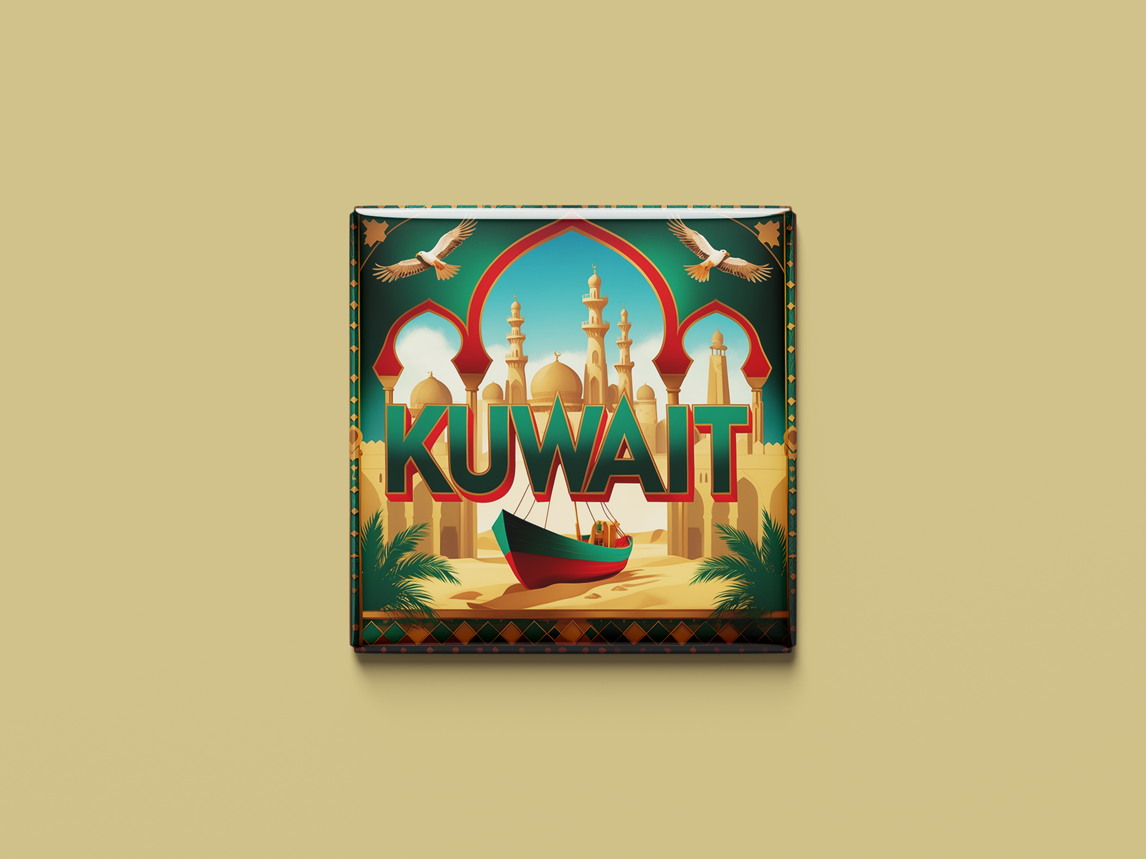 Kuwait Magnetkollektion