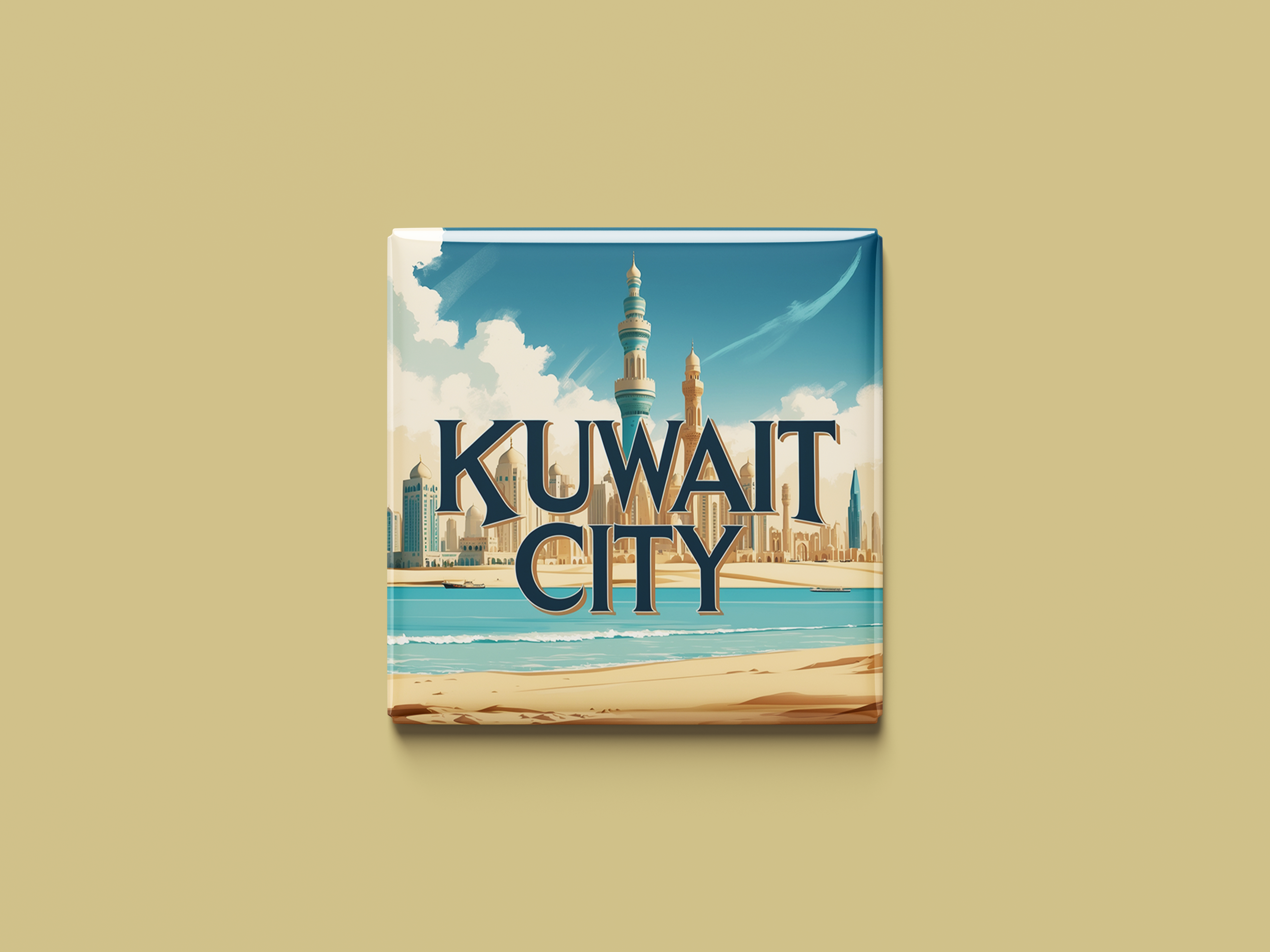 Magnetkollektion Kuwait-Stadt