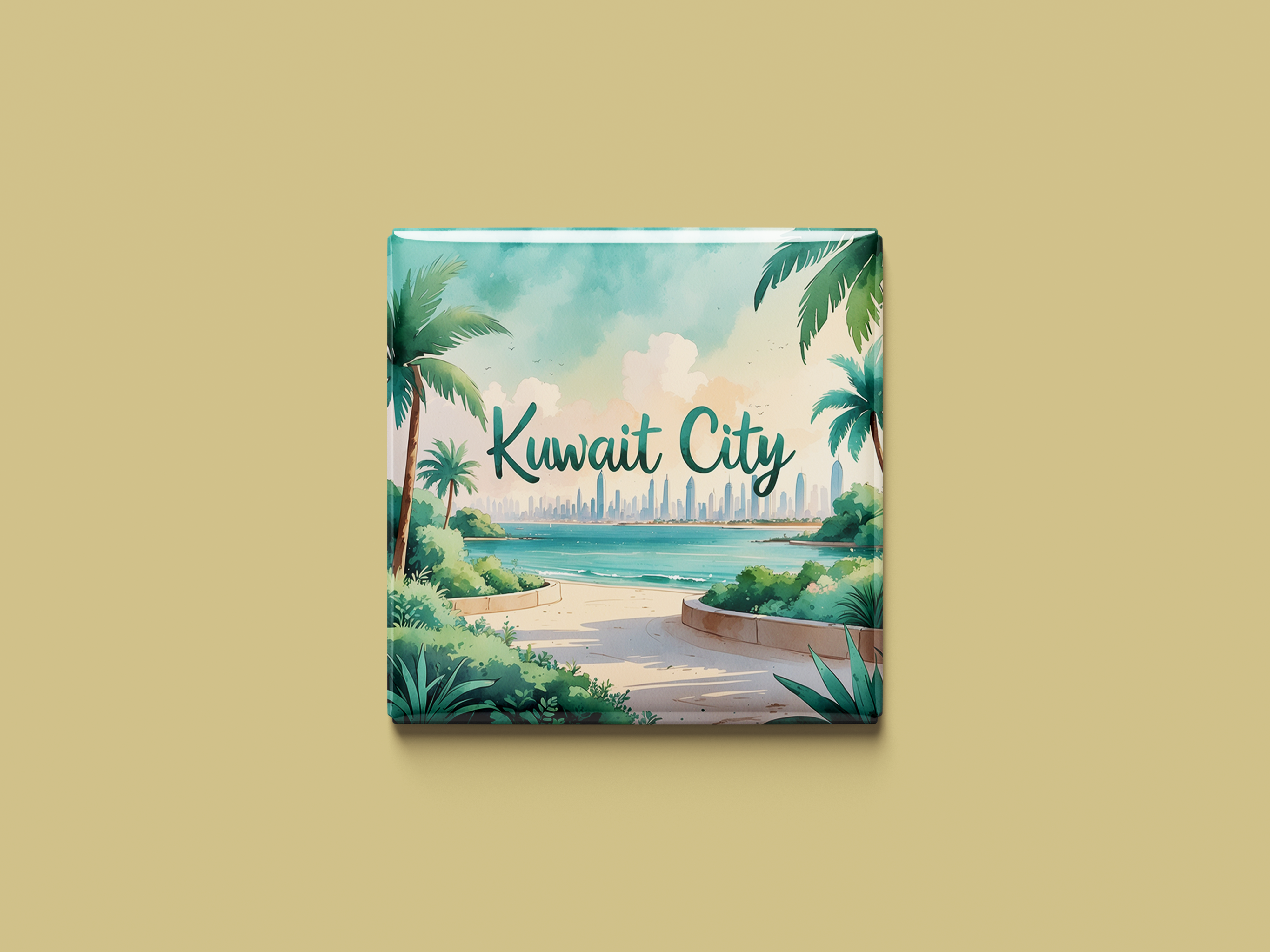 Magnetkollektion Kuwait-Stadt