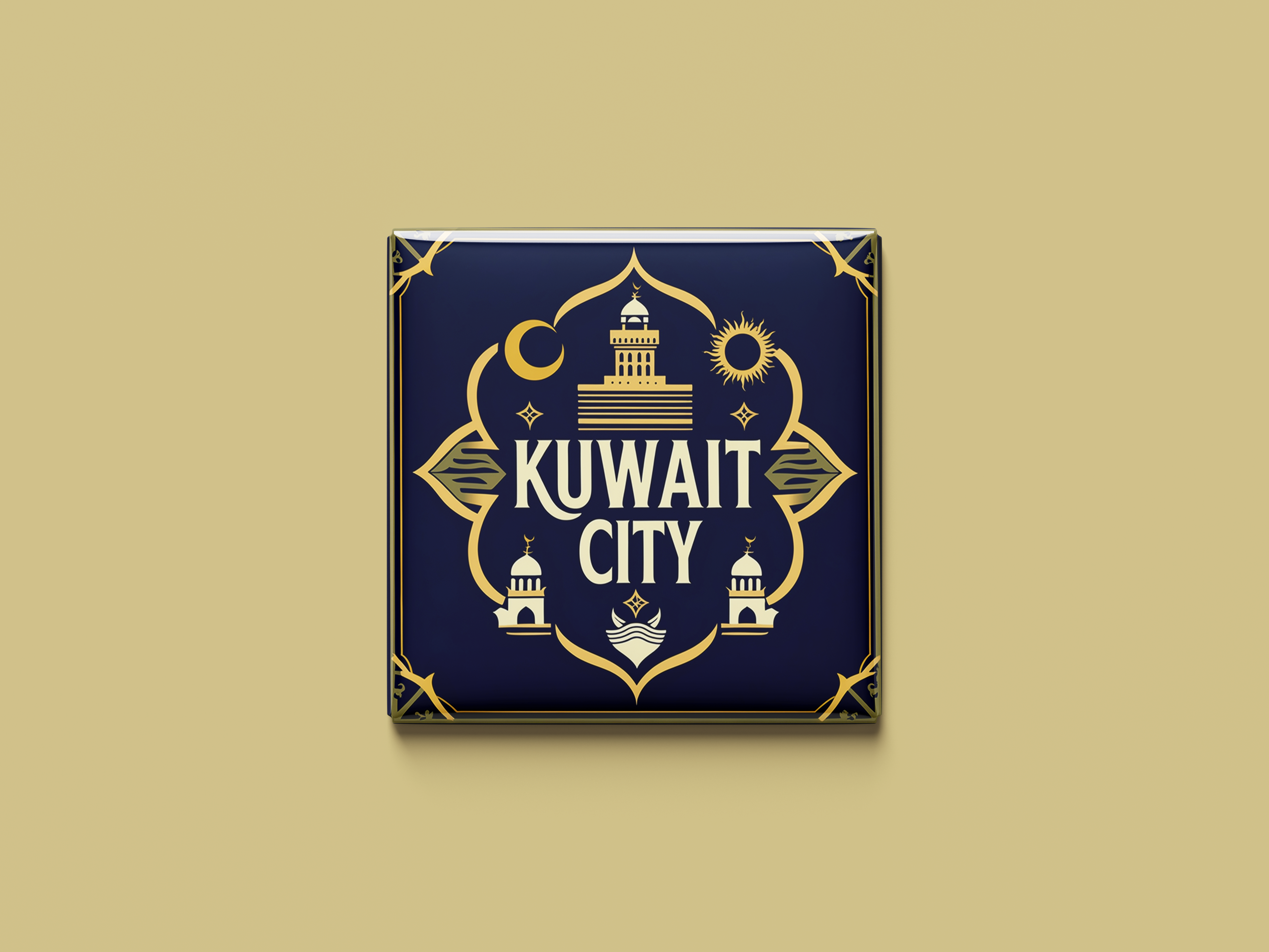 Magnetkollektion Kuwait-Stadt