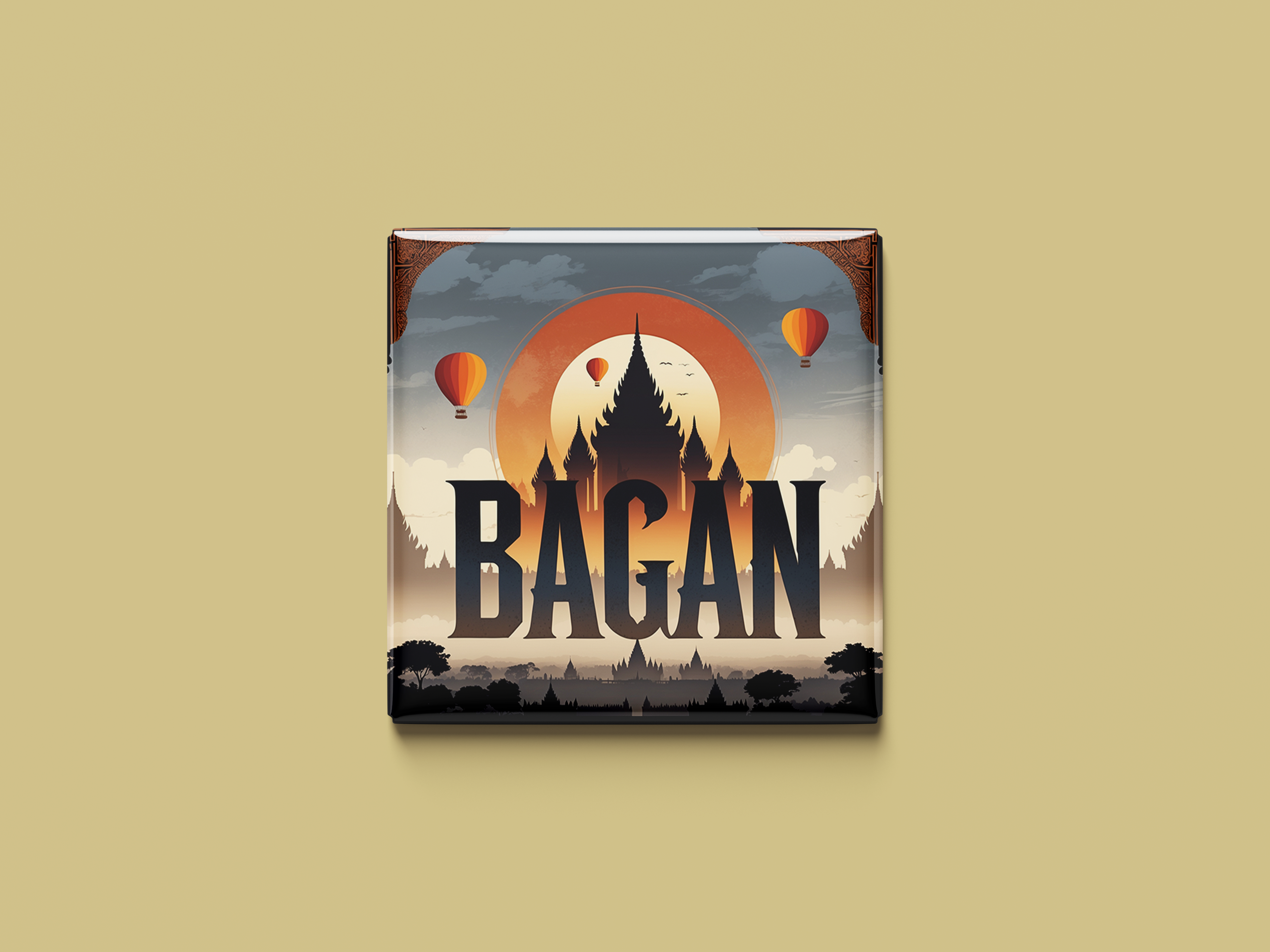 Magnetkollektion Bagan