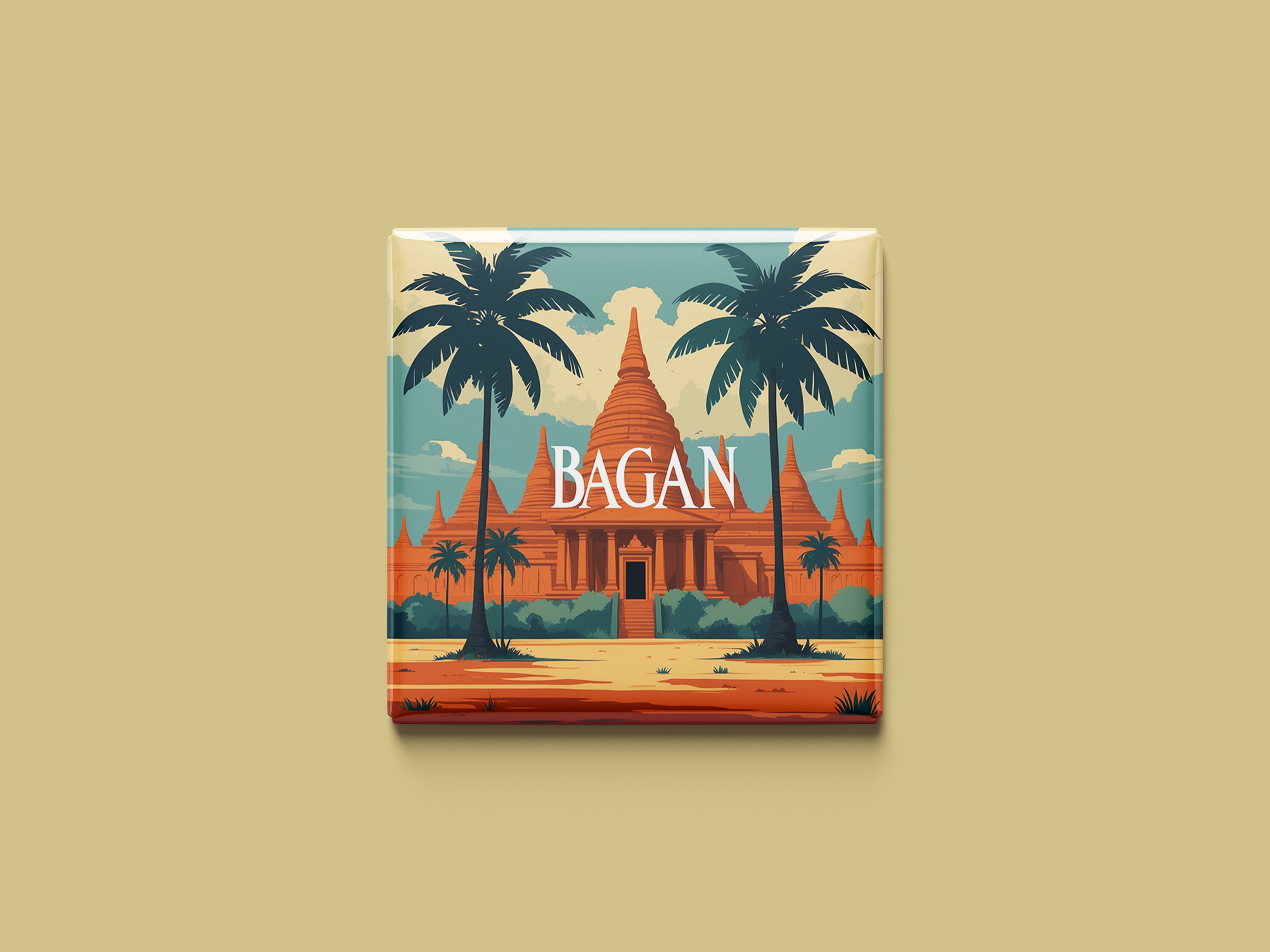 Magnetkollektion Bagan