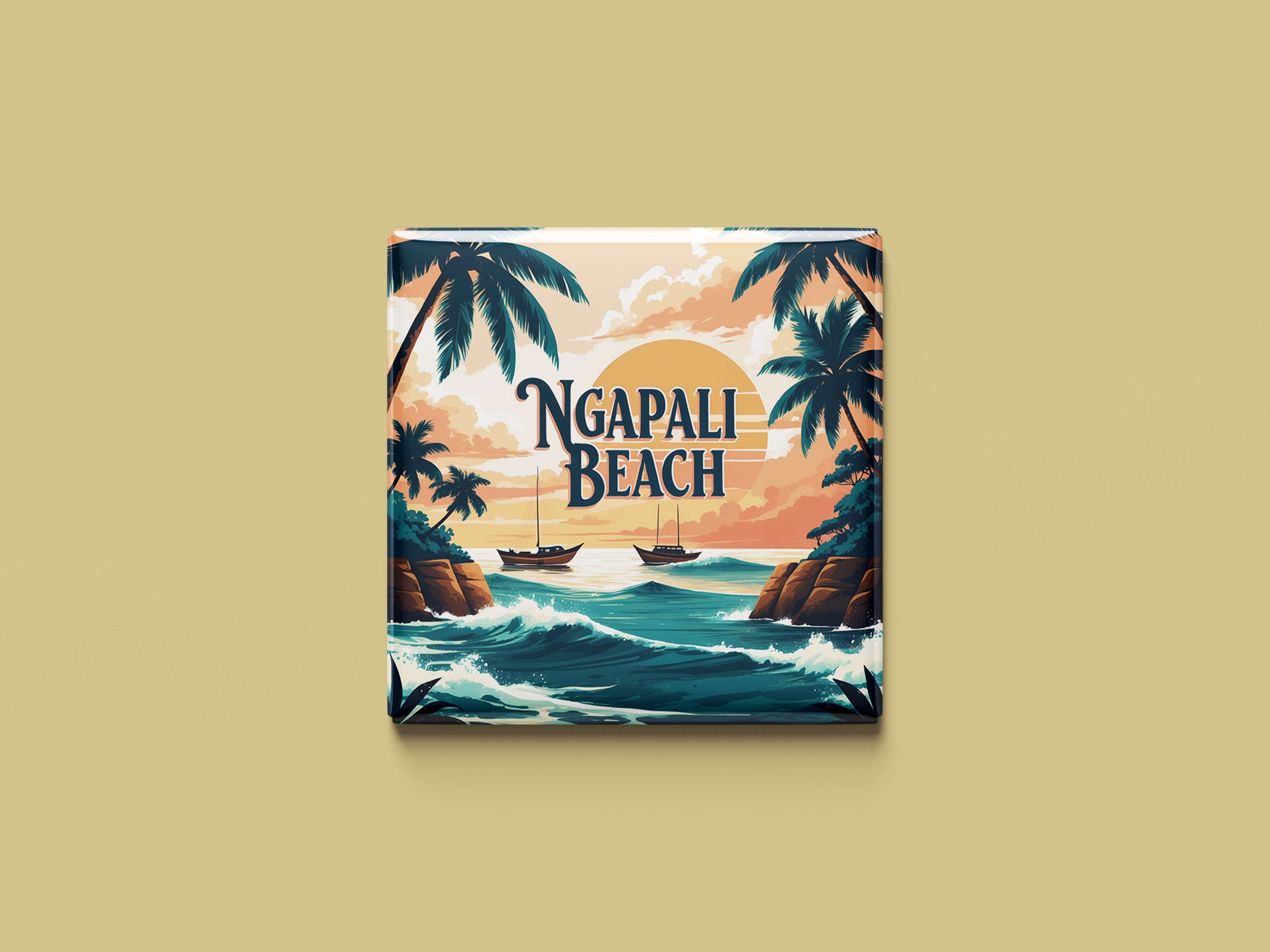Magnetkollektion Ngapali Beach